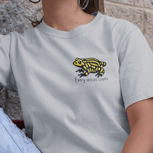 Corroboree Frog T-Shirt, Every Species Counts Shirt, Australian Frog Tee, Wildlife Conservation Shirt, Endangered Species T-Shirt