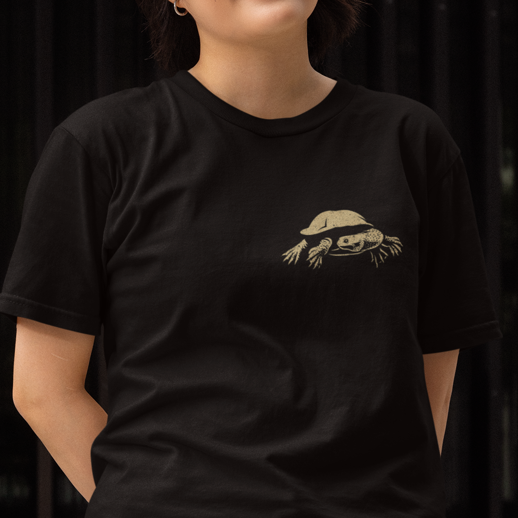 Long Neck Turtle T-Shirt, Every Shell Counts Shirt, Australian Turtle Tee, Chelodina Longicollis Shirt, Wildlife Conservation T-Shirt