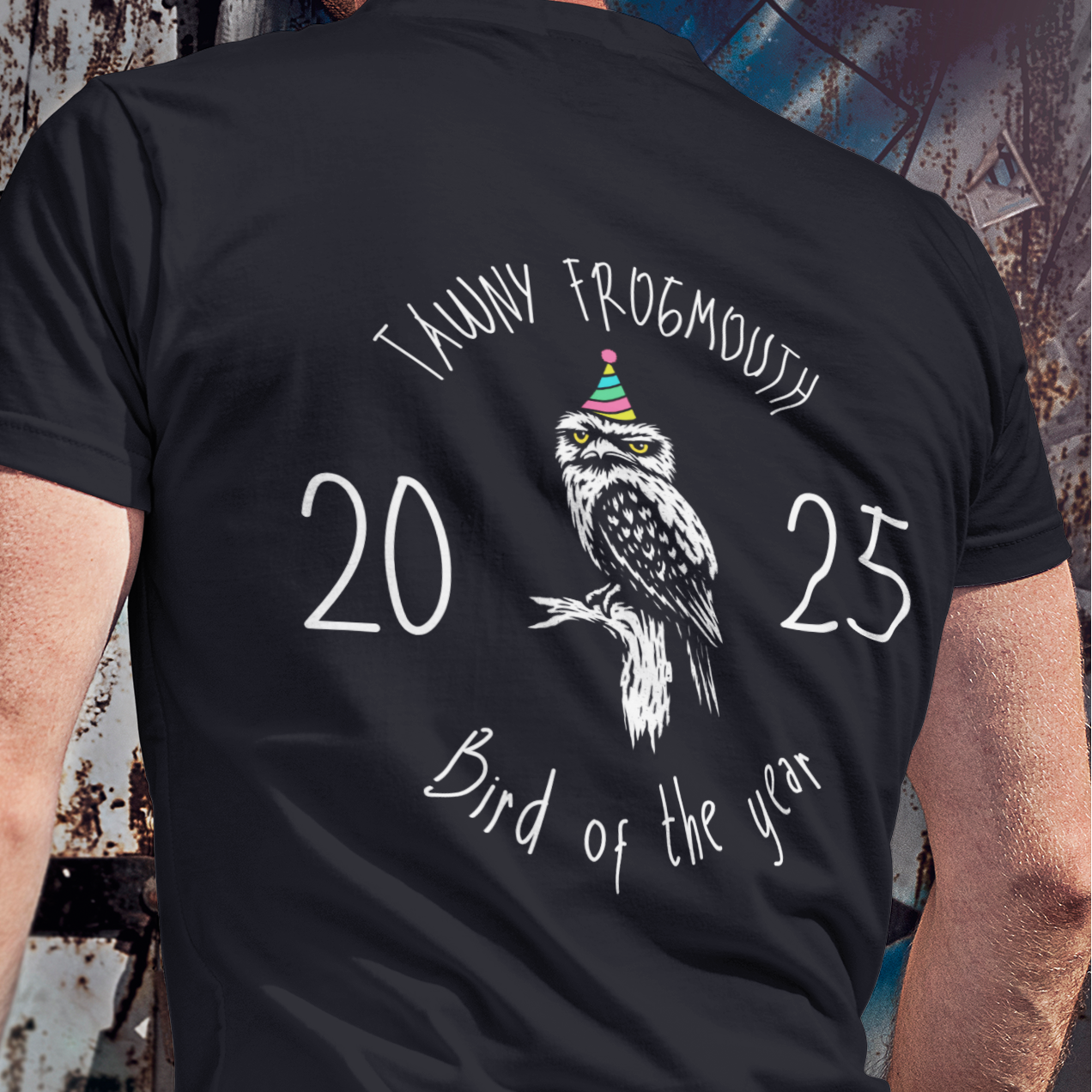 Tawny Frogmouth T-Shirt, Bird of the Year 2025 Shirt, Funny Australian Bird Tee, Owl Lover Gift, Grumpy Bird Shirt