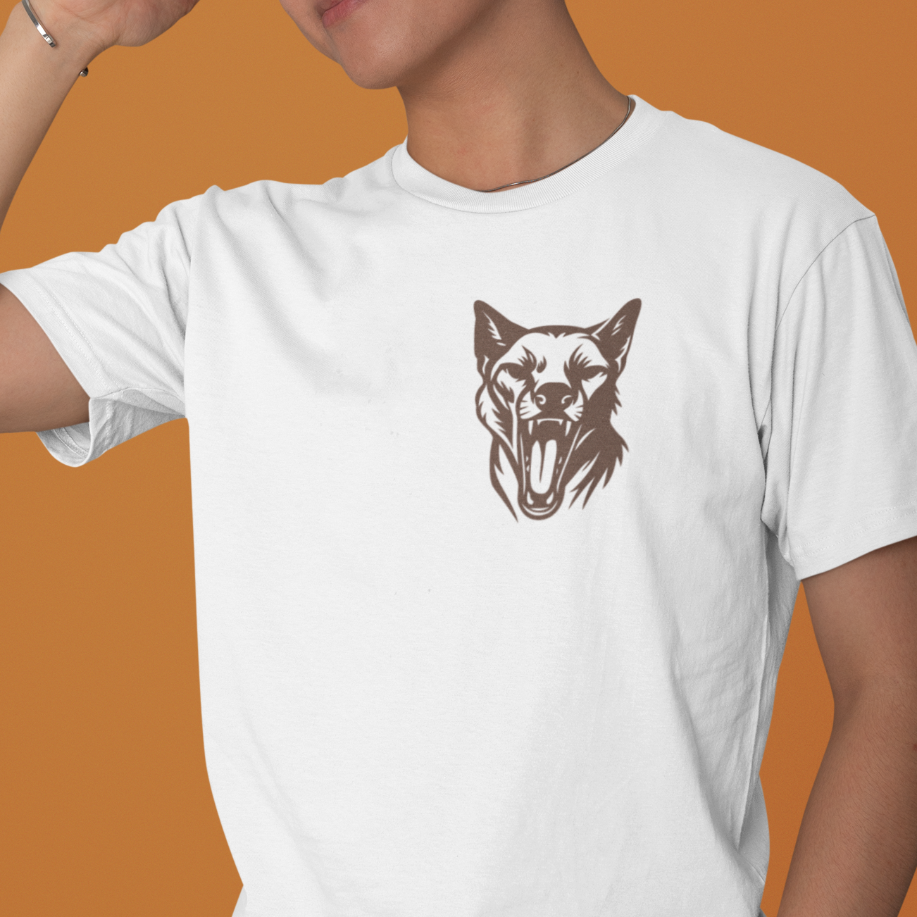 Thylacine Double Sided T-Shirt, Tasmanian Tiger Shirt, Australian Wildlife Tee, Extinct Animal Shirt, Cryptid Graphic T-Shirt