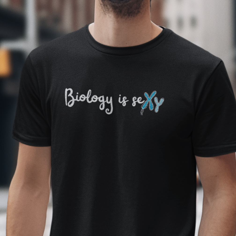 Biology Is Sexy T-Shirt, XY Chromosome Shirt, Biology Teacher Tee, Science Nerd T-Shirt, Genetics Shirt, Biology Student Gift, STEM Graphic Tee, Nerdy Science Shirt