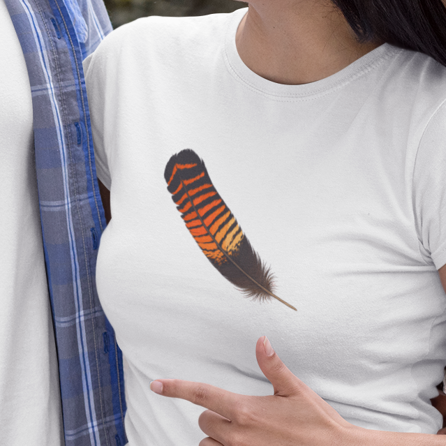Female Red Tailed Black Cockatoo Couples Shirts, Matching Bird Lover T-Shirts, Australian Bird Couple Tee, Cockatoo Feather Shirt Set, His And Hers Nature Shirts