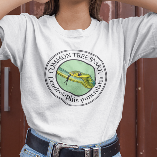 Common Tree Snake T-Shirt, Australian Snake Shirt, Dendrelaphis punctulatus Tee, Reptile Lover Gift, Herping Australia Graphic Tee