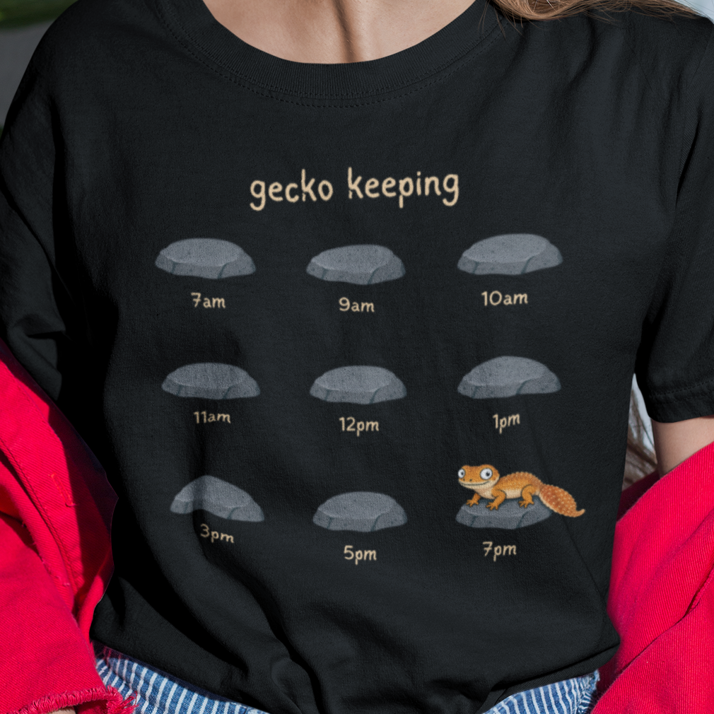 Gecko Keeper T-Shirt, Knob Tailed Gecko Shirt, Reptile Lover Tee, Gecko Owner Gift, Australian Reptile Shirt, Herpetology Tee