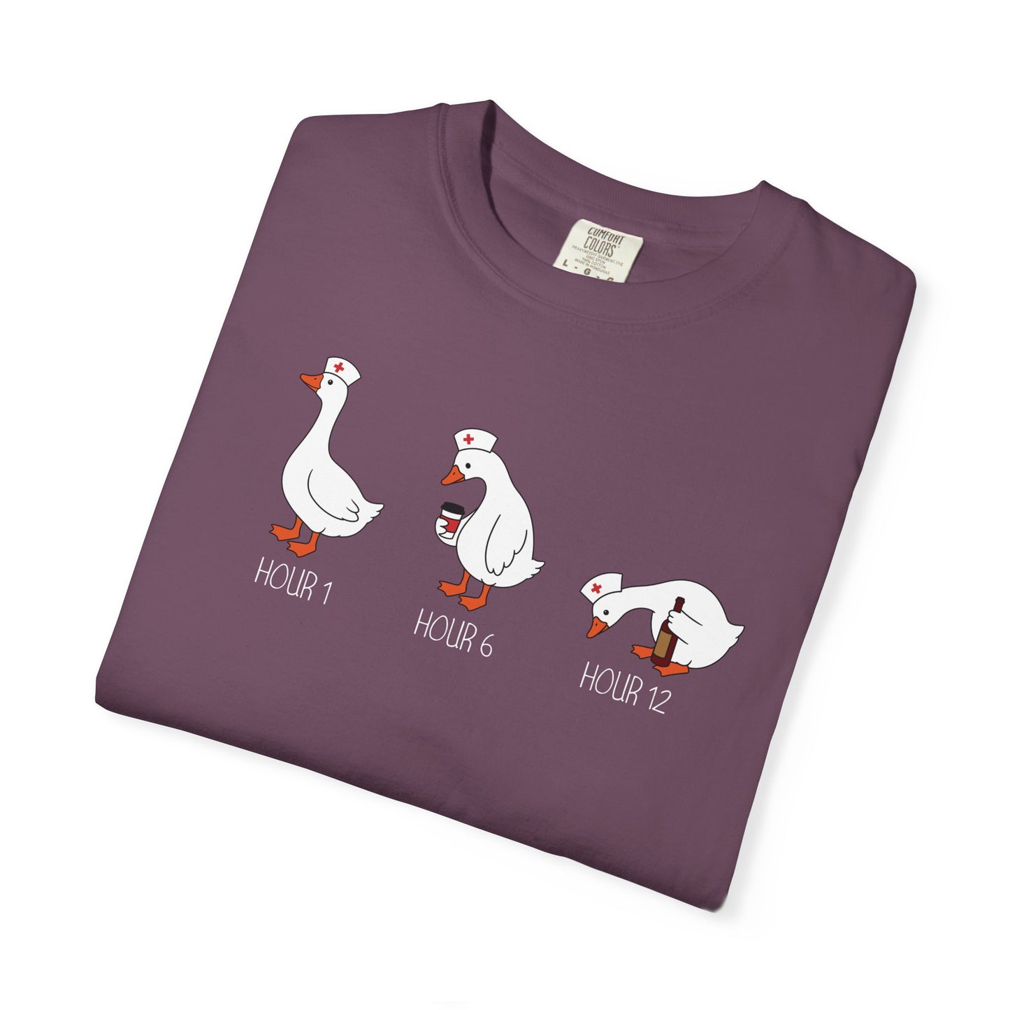 Nurse Goose Shirt, Funny Nurse T Shirt, Comfort Colors Nurse Tee, Goose Nurse Graphic Tee, Medical Humor Shirt, Nurse Gift Idea