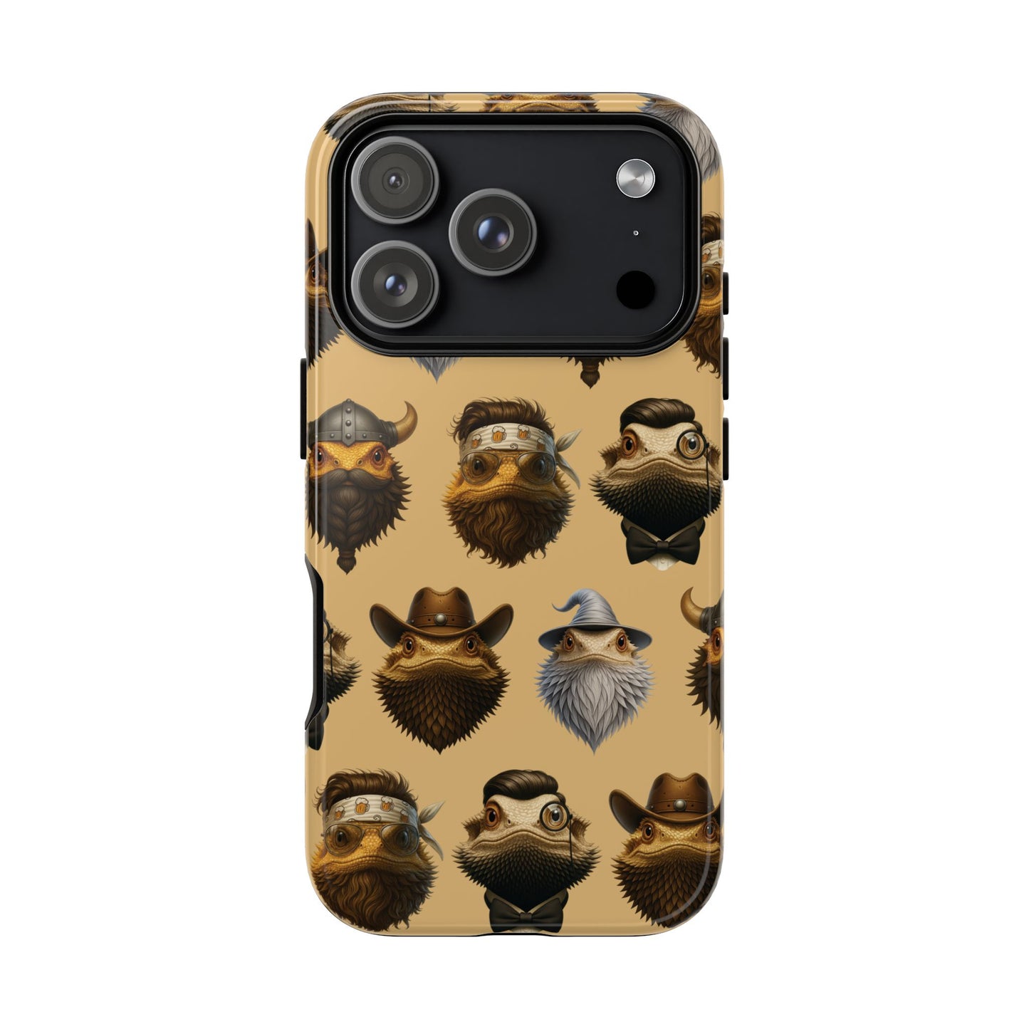 Quirky Bearded Dragon iPhone Case – Great Beards Reptile Lover Gift