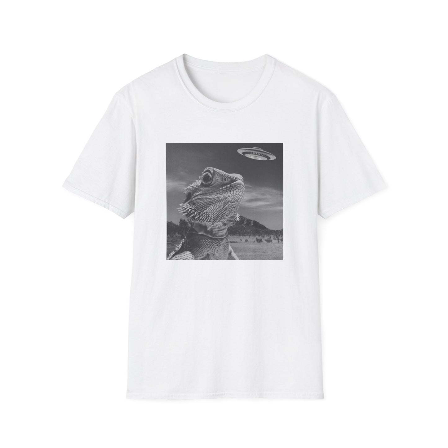 Bearded Dragon T-Shirt – UFO Selfie Reptile Lover Aussie Tee