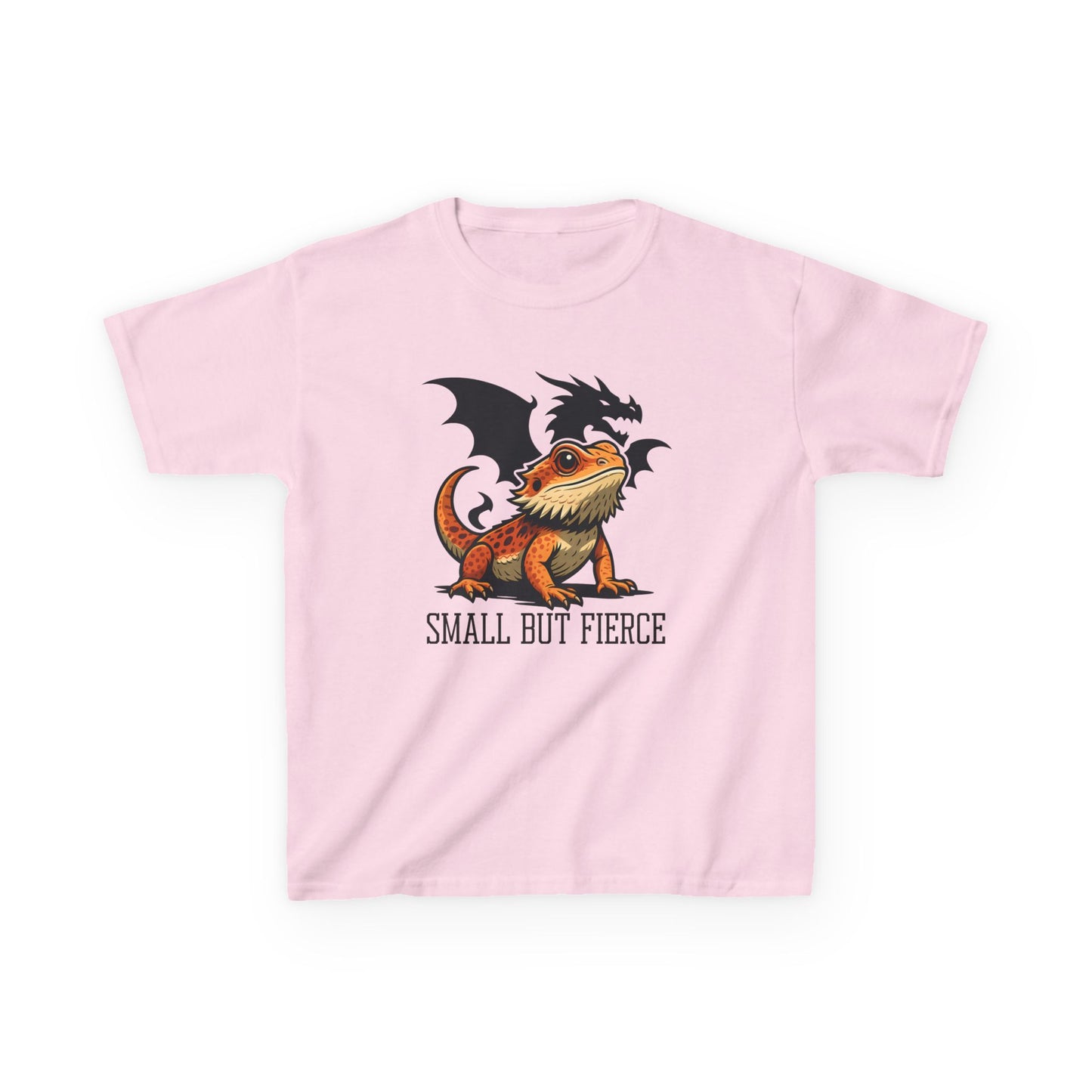Kids Bearded Dragon T-Shirt – Small but Fierce Reptile Lover Tee