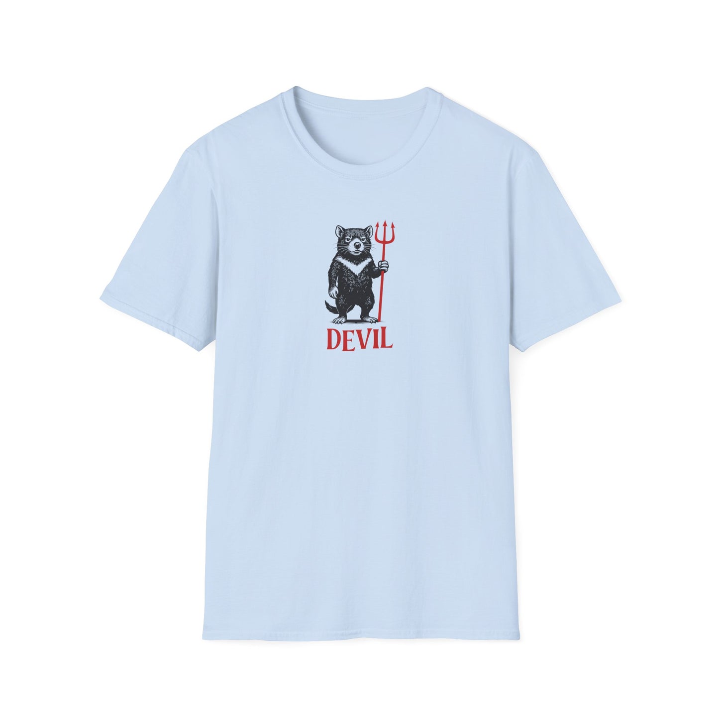 Tasmanian Devil T-Shirt, Funny Devil Shirt, Australian Wildlife Tee, Cute Devil Graphic T-Shirt, Aussie Animal Shirt