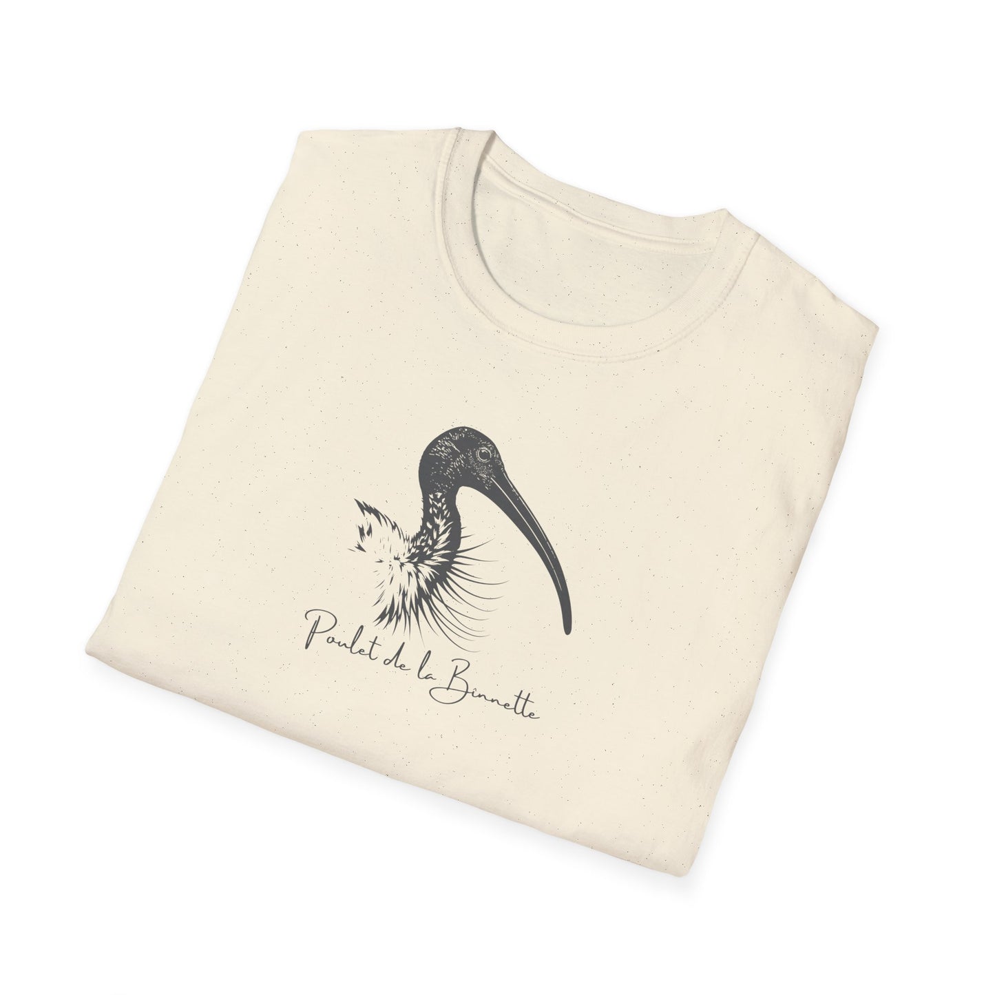 White Ibis T-Shirt, Bin Chicken Shirt, Australian Bird Tee, Ibis Graphic T-Shirt, Australian Wildlife Shirt, Bird Lover Gift, Aussie Nature Tee