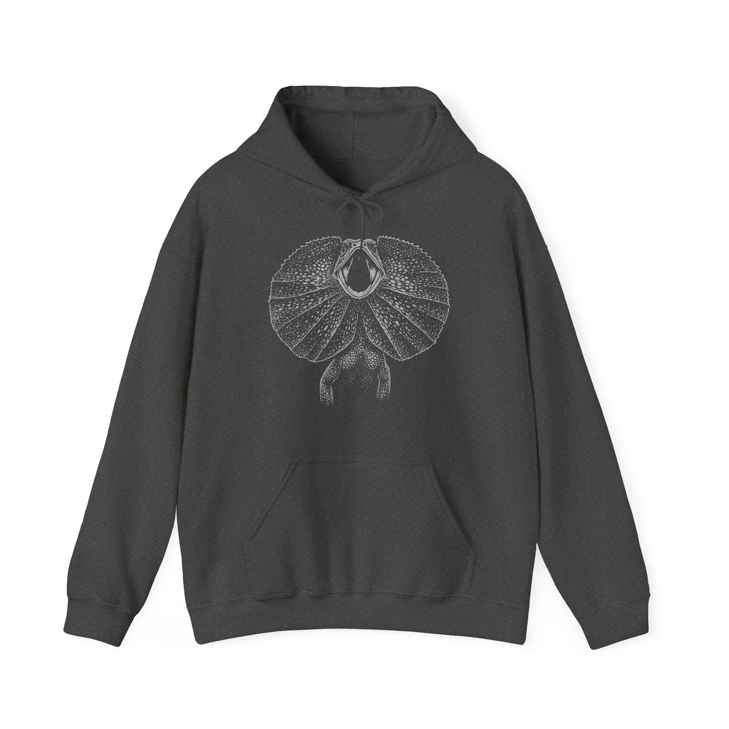 Frill-Neck Lizard Hoodie – Australian Wildlife Unisex Heavy Blend™