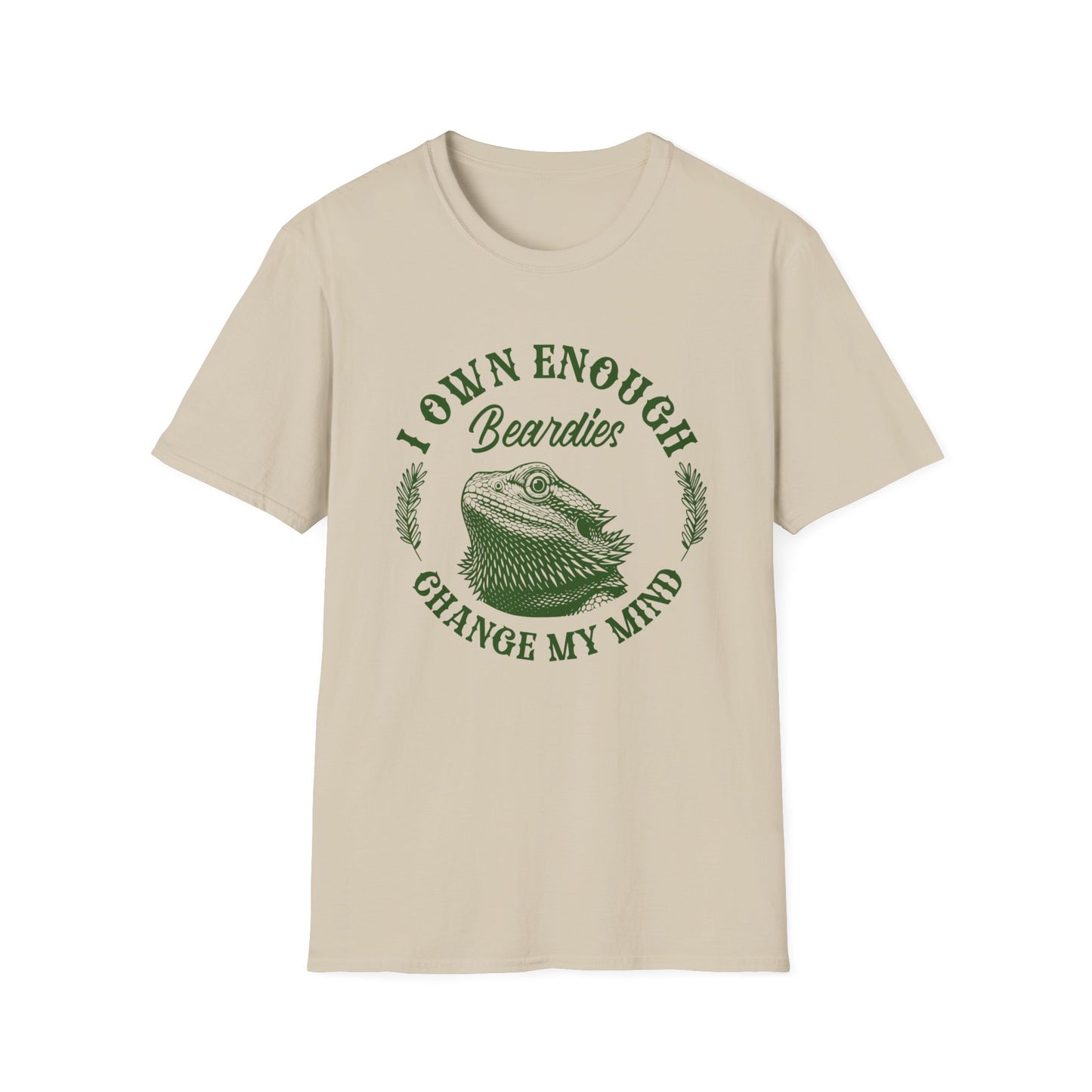 I Own Enough Bearded Dragons Change My Mind T-Shirt | Funny Reptile Keeper Tee | Bearded Dragon Lover Gift | Reptile Expo Shirt