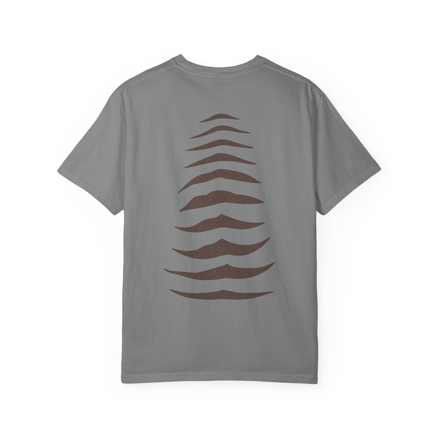 Thylacine Stripe Back Print Shirt, Tasmanian Tiger Inspired Tee, Australian Wildlife Shirt, Minimalist Animal Design, Comfort Colors T-Shirt