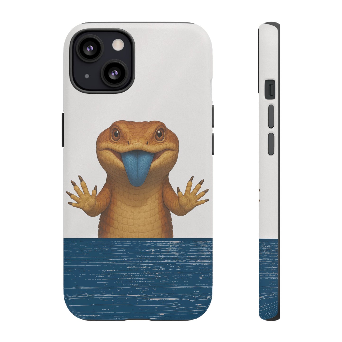 Blue-tongued Lizard iPhone Case – Glass Surfer Australian Wildlife Design