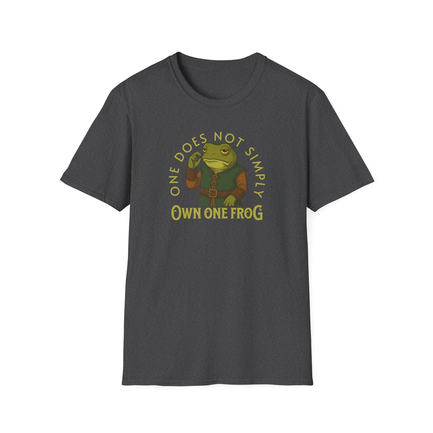 Funny Frog T-Shirt One Does Not Simply Own One Frog, Frog Meme Shirt, Amphibian Lover Gift, Cute Frog Tee