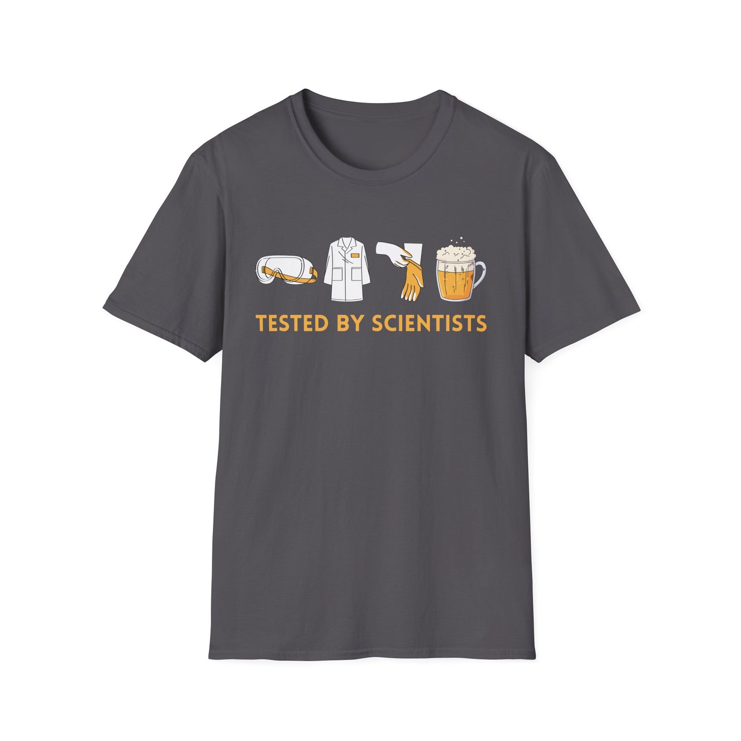 Tested by Scientists T-Shirt – Beer Funny Science Drinking Tee