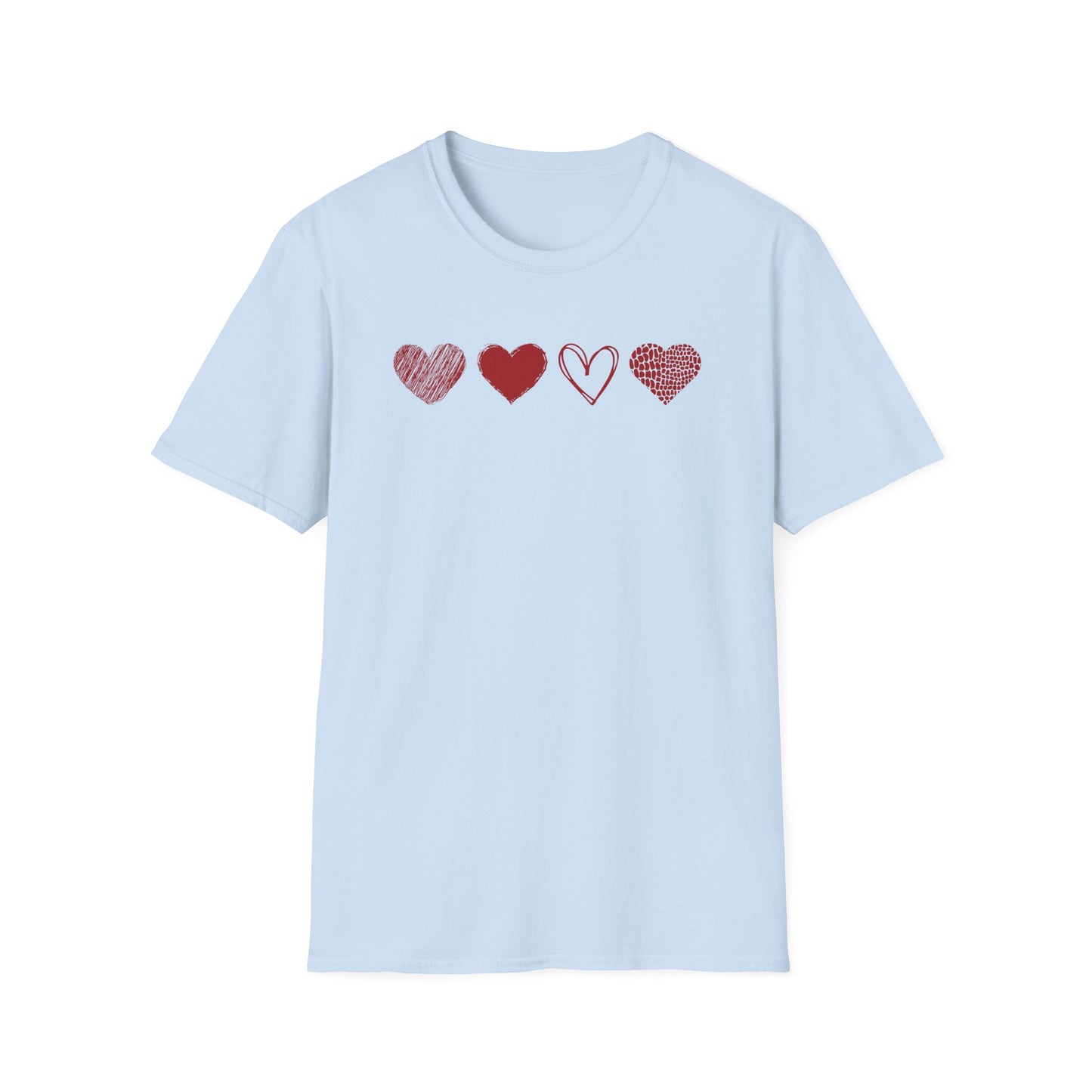 Reptile Scale Hearts T-Shirt, Valentines Reptile Shirt, Snake Lover Gift, Lizard Lover Tee, Herpetology Valentine Shirt, Animal Lover Tee