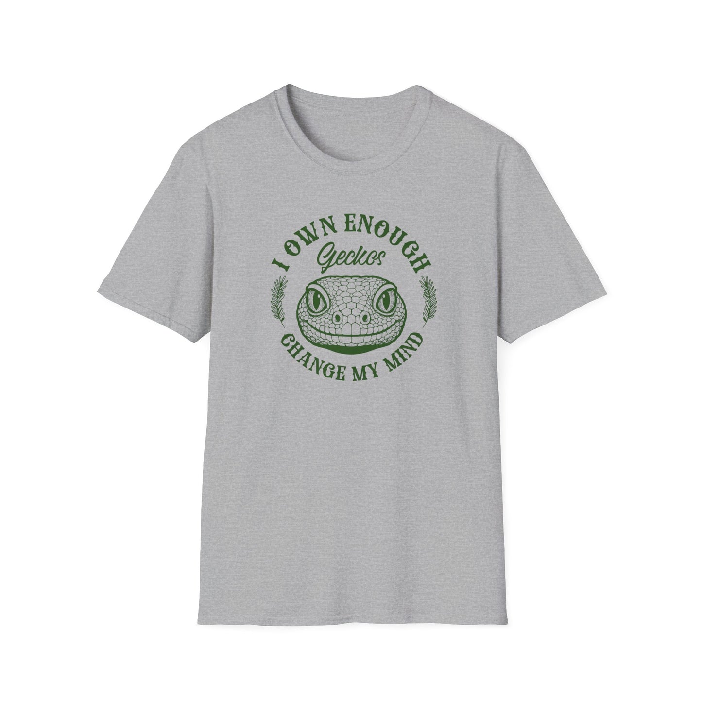 Gecko Keeper T-Shirt I Own Enough Geckos Change My Mind, Funny Reptile Shirt, Gecko Lover Tee, Lizard Keeper Gift, Herpetology Shirt