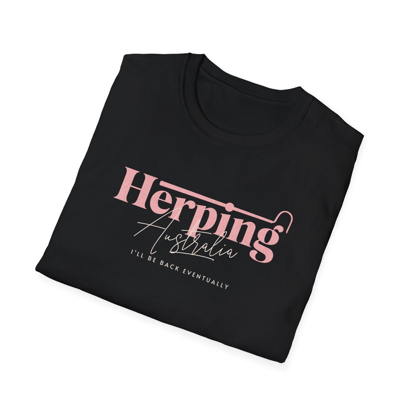 Herping Australia T-Shirt, Back Eventually Shirt, Reptile Lover Tee, Field Herping Shirt, Snake Hook Gift, Australian Wildlife Tee