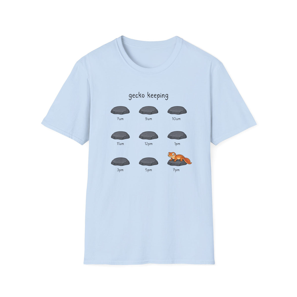 Gecko Keeper T-Shirt, Knob Tailed Gecko Shirt, Reptile Lover Tee, Gecko Owner Gift, Australian Reptile Shirt, Herpetology Tee