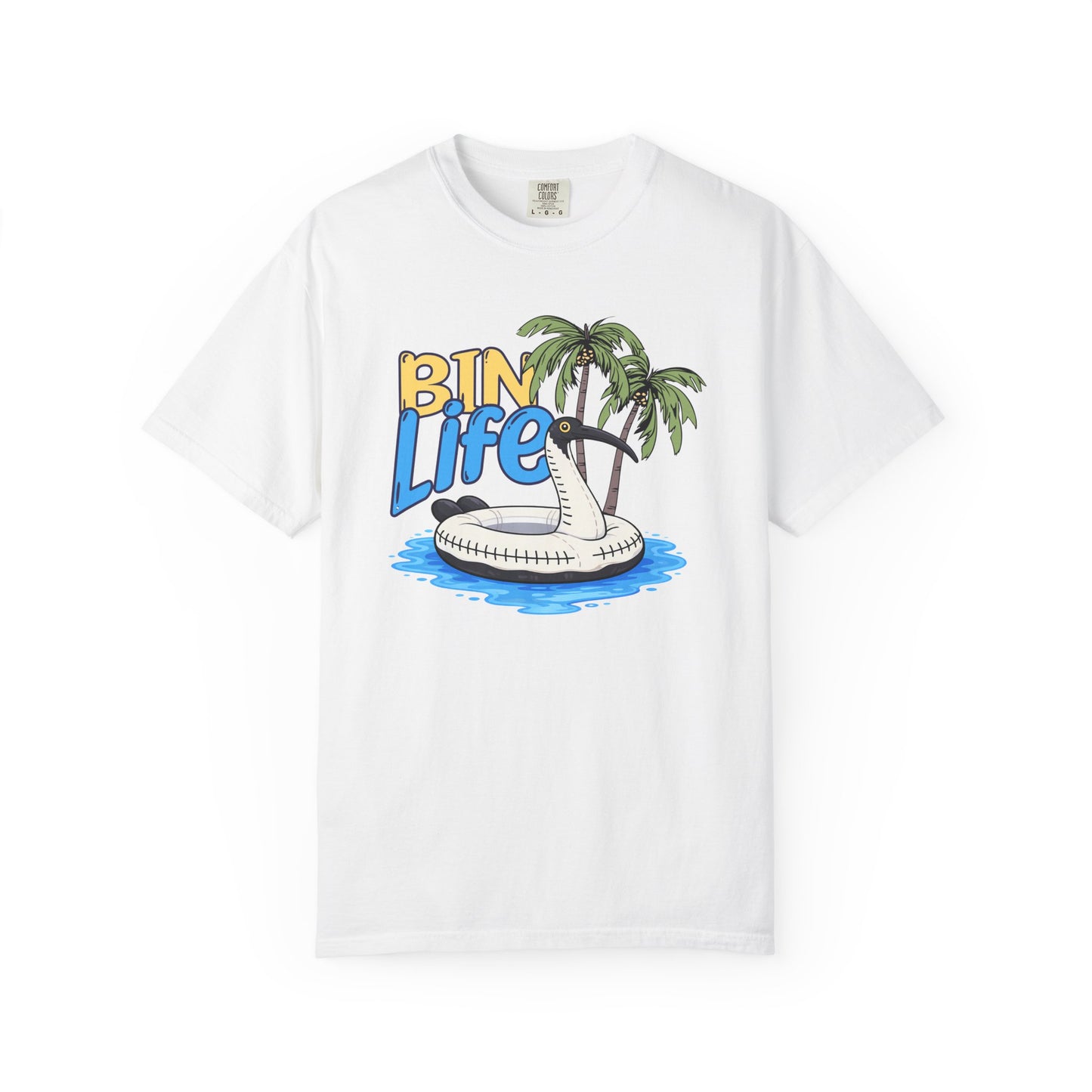 Bin Life Ibis Shirt, Funny Bin Chicken T Shirt, Comfort Colors Summer Tee, Australian Ibis Shirt, Beach Bird Graphic Tee, Aussie Gift