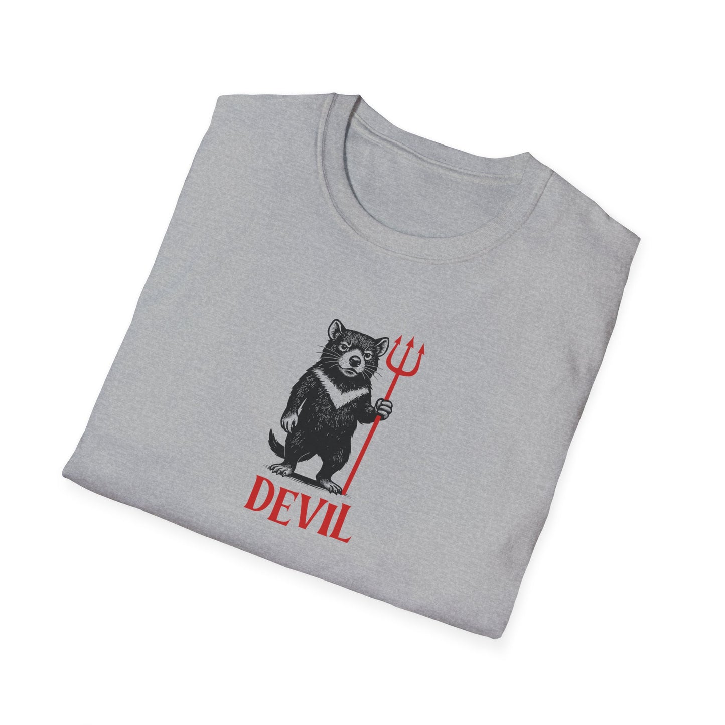Tasmanian Devil T-Shirt, Funny Devil Shirt, Australian Wildlife Tee, Cute Devil Graphic T-Shirt, Aussie Animal Shirt