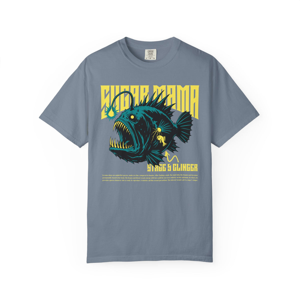 Angler Fish Shirt, Comfort Colors Deep Sea Fish Tee, Marine Biology T Shirt, Ocean Lover Gift, Funny Anglerfish Graphic Tee, Science Shirt