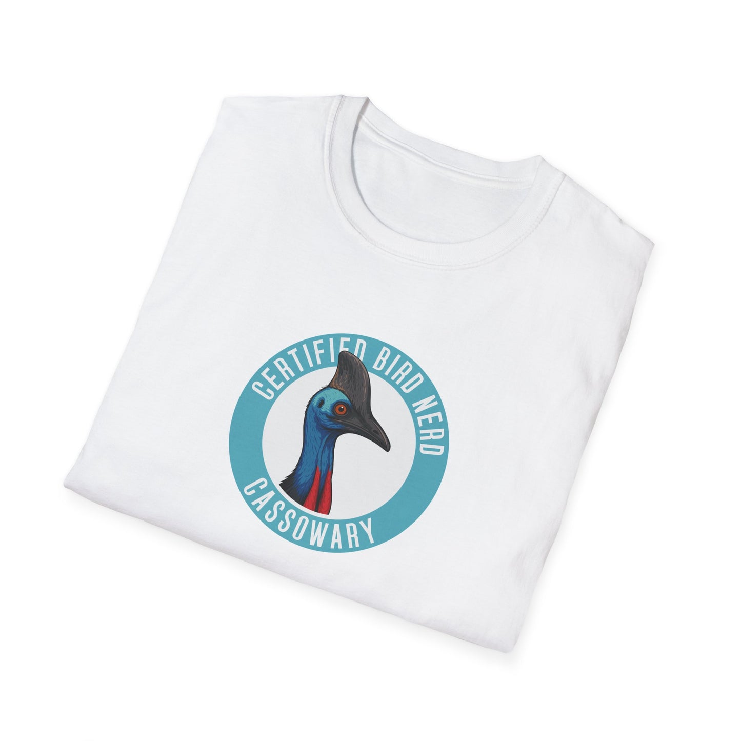 Cassowary T-Shirt, Certified Bird Nerd Shirt, Australian Bird Tee, Wildlife Lover Gift, Birdwatching Shirt, Rainforest Animal Tee