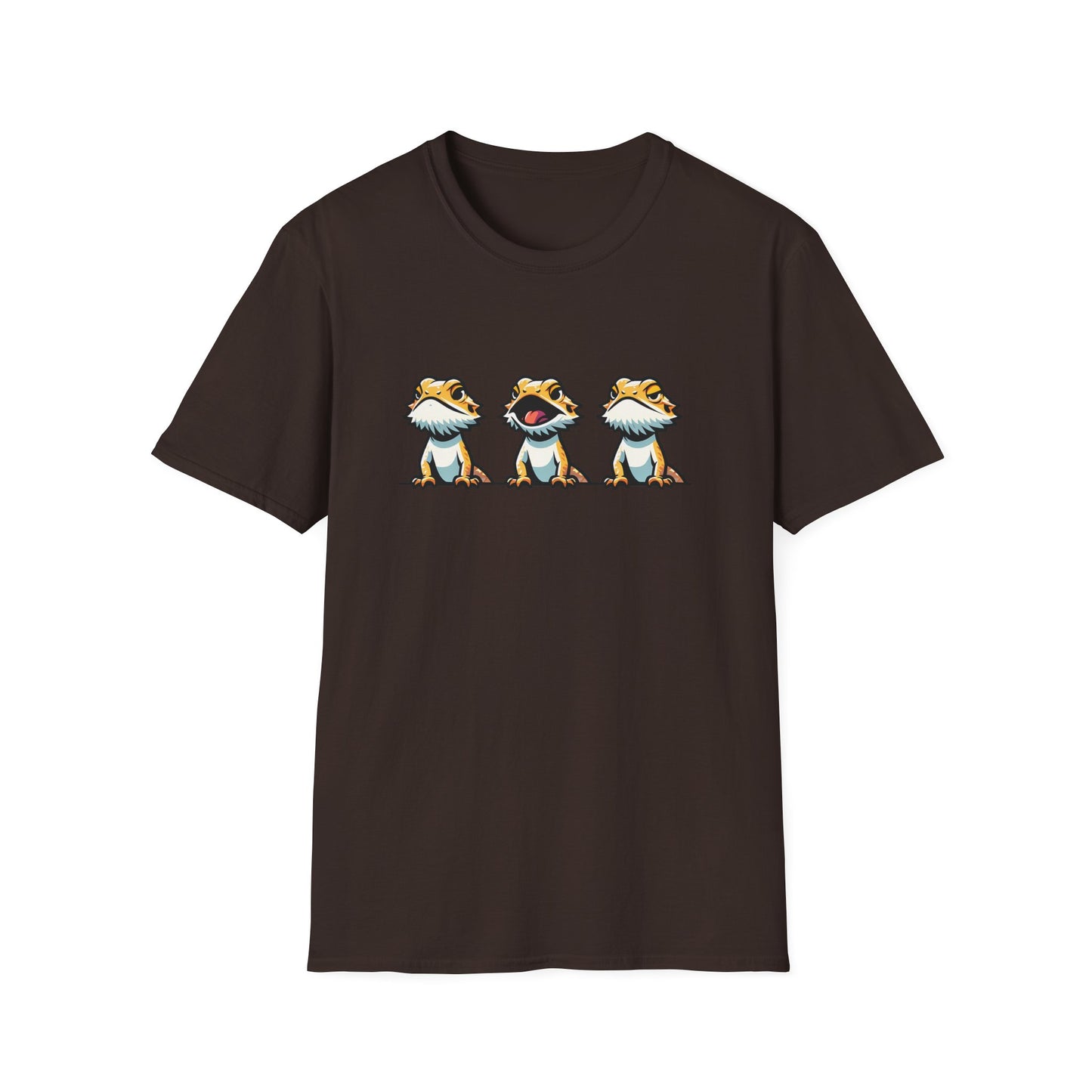 3 Beards Unisex Softstyle T-Shirt