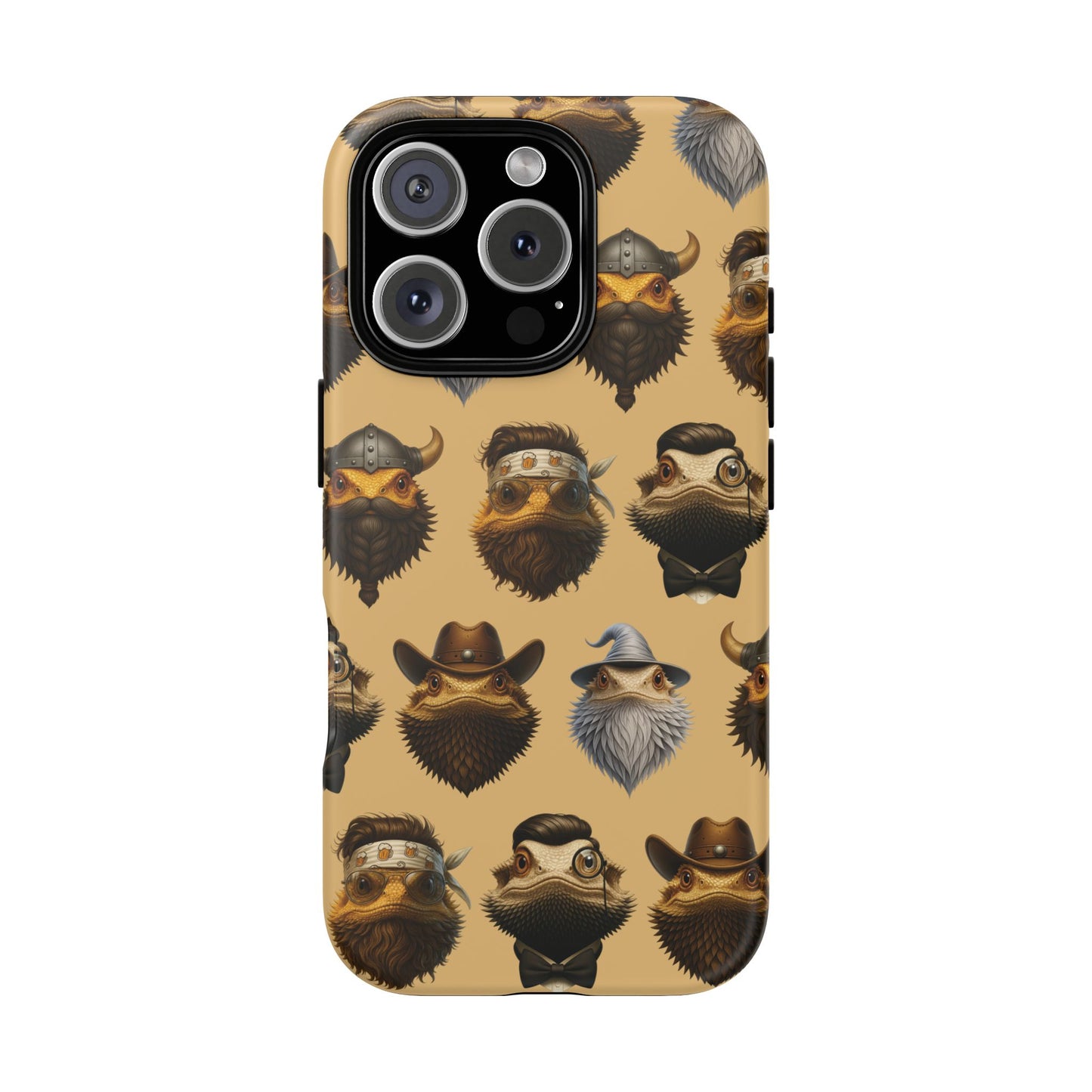 Quirky Bearded Dragon iPhone Case – Great Beards Reptile Lover Gift