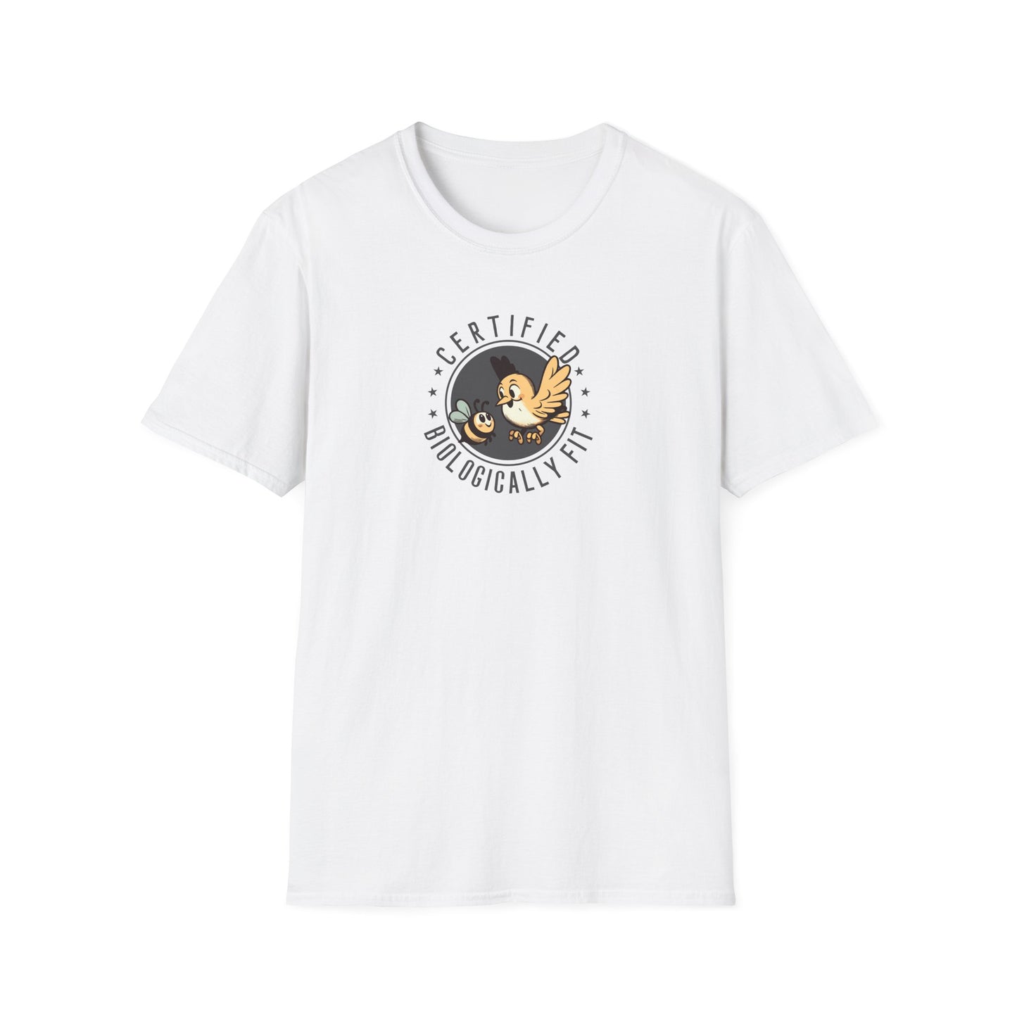 Certified Biologically Fit T-Shirt, Biology Pun Shirt, Science Teacher Tee, Evolution Humor Shirt, Cute Biology Graphic Tee, STEM Gift