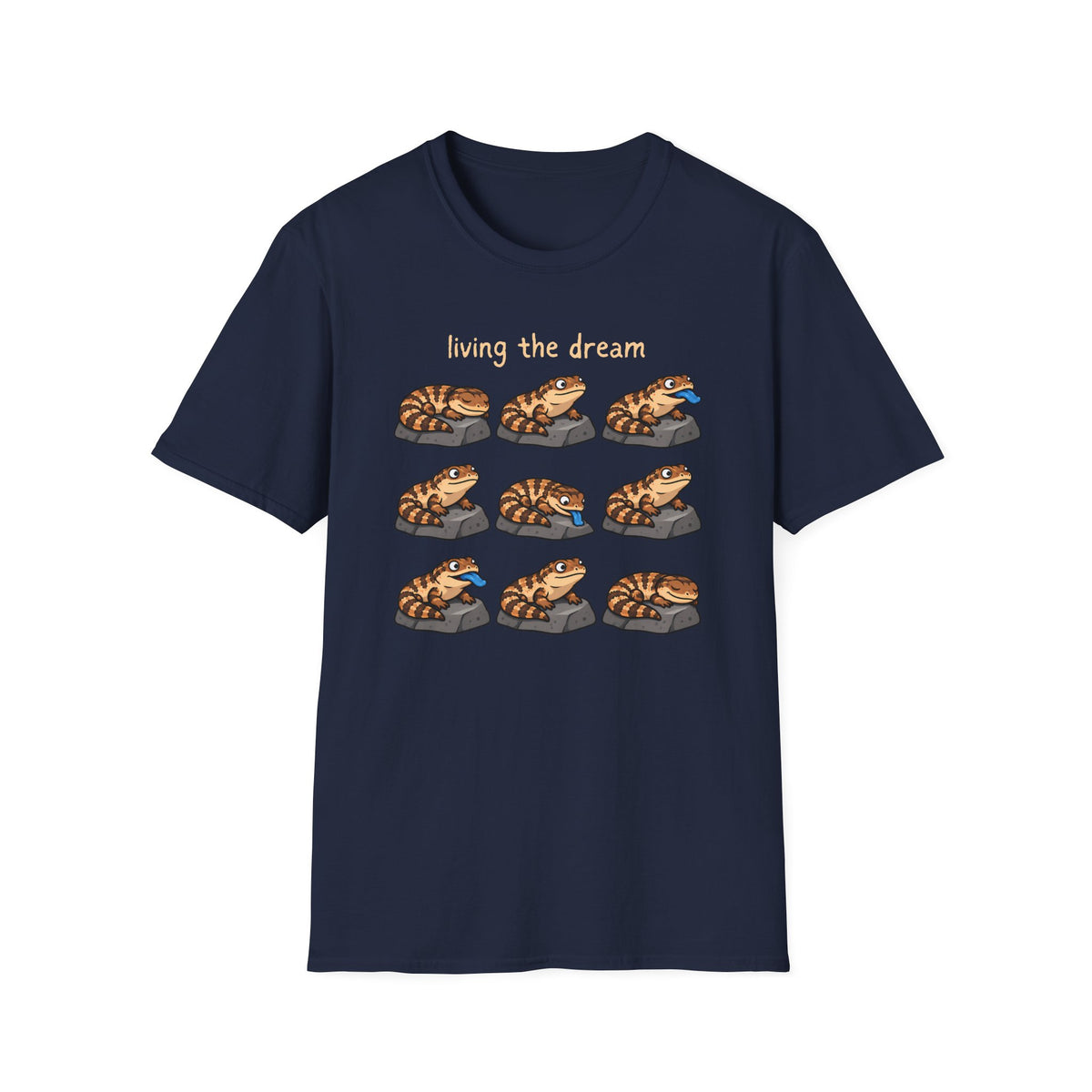Blue Tongue Lizard T-Shirt, Blue Tongued Skink Shirt, Australian Reptile Tee, Reptile Keeper Gift, Lizard Lover Shirt
