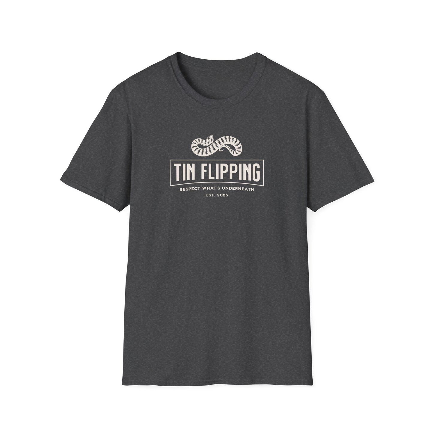 Tin Flipping T-Shirt, Reptile Lover Shirt, Field Herping Tee, Snake Lover Gift, Herper Shirt, Wildlife Graphic Tee