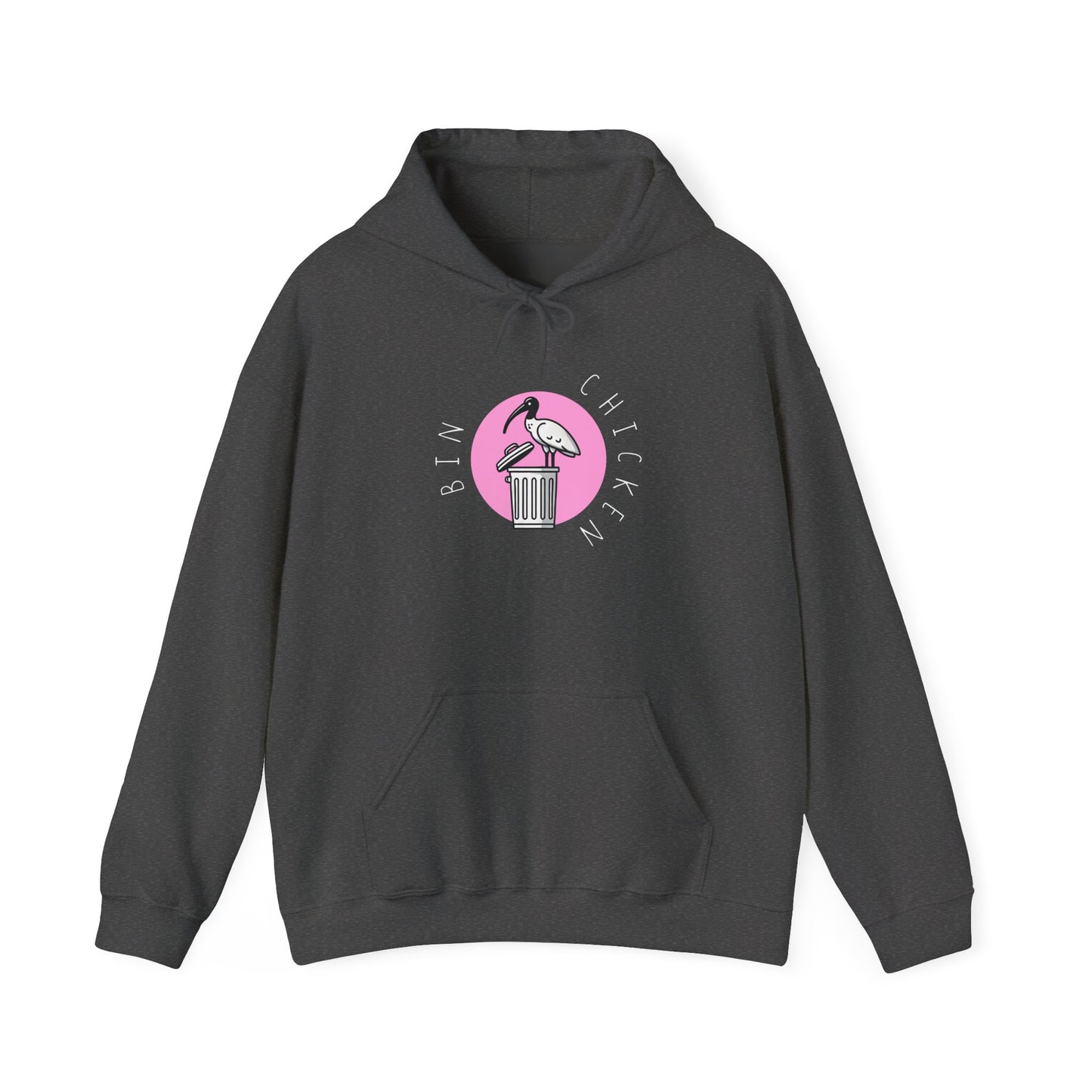 Bin Chicken Hoodie, White Ibis Hoodie, Australian Bird Hoodie, Funny Aussie Wildlife Hoodie, Bird Nerd Gift, Ibis Lover Sweatshirt, Australiana Hoodie