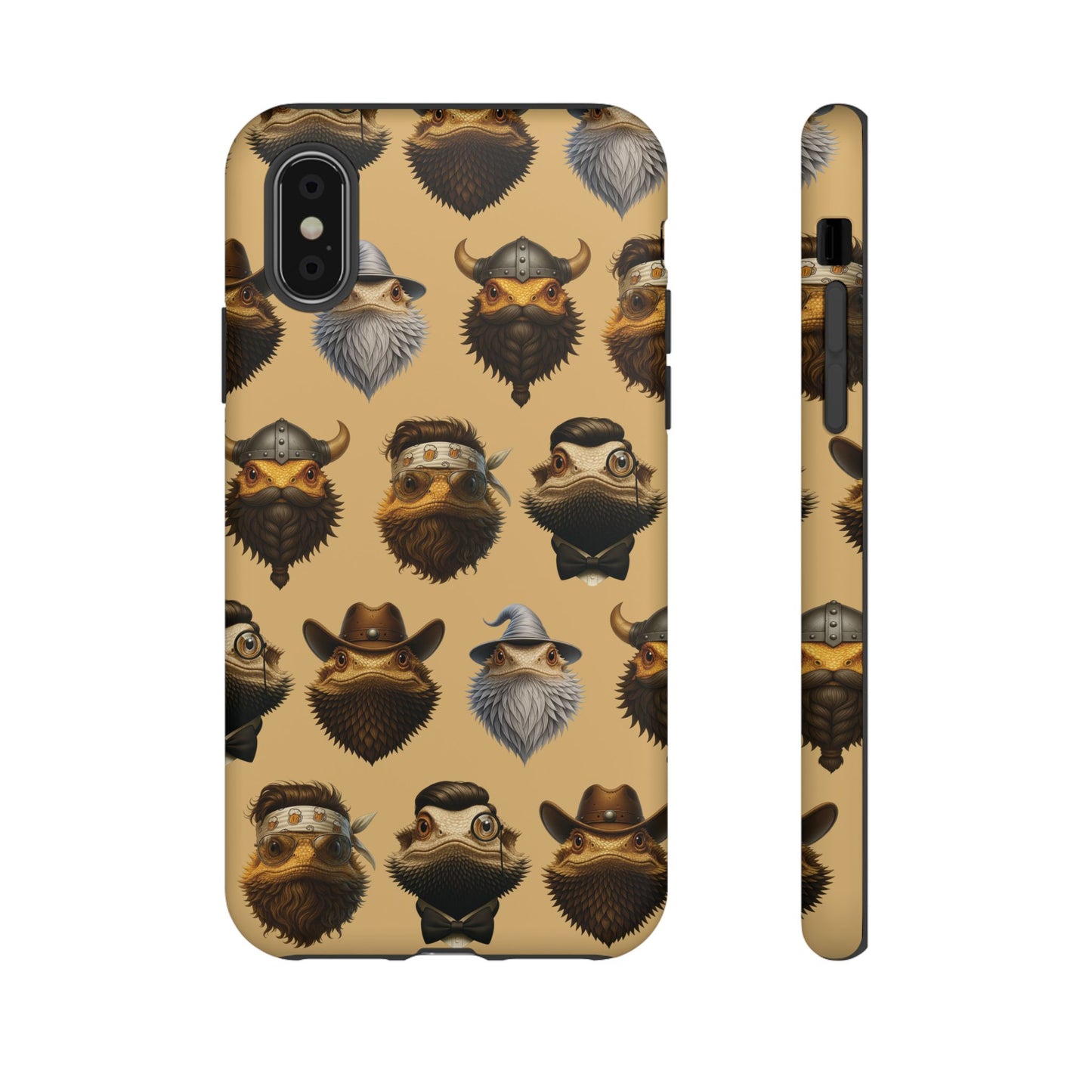 Quirky Bearded Dragon iPhone Case – Great Beards Reptile Lover Gift