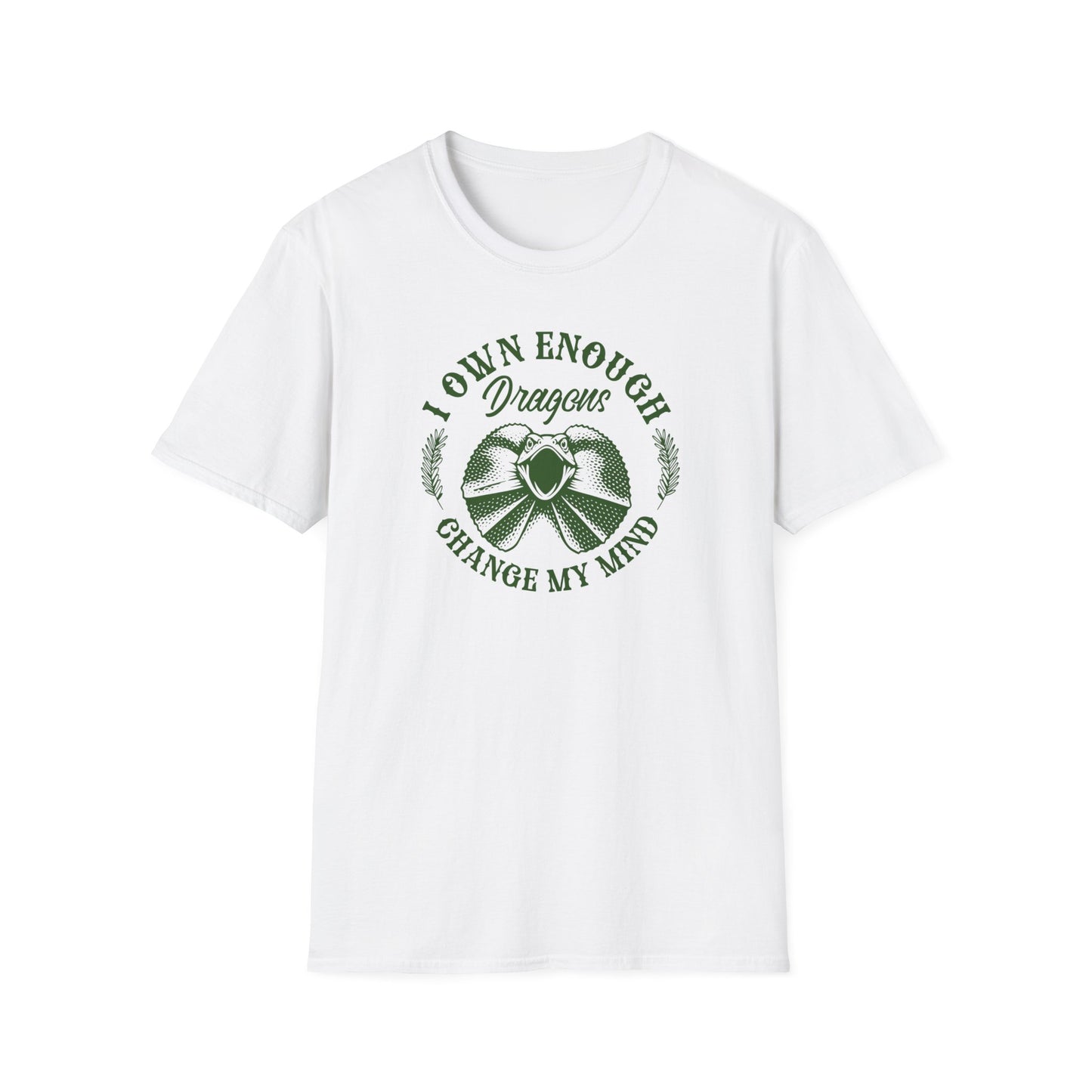 Frilled Dragon T-Shirt I Own Enough Dragons Shirt, Funny Reptile Keeper Tee, Beardie Lover Gift, Lizard Owner Shirt