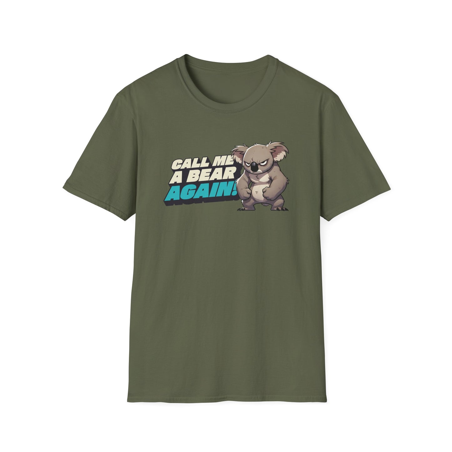 Koala T-Shirt, Call Me A Bear Again Shirt, Australian Wildlife Tee, Koala Lover Gift, Aussie Animal Shirt, Sarcastic Nature Tee