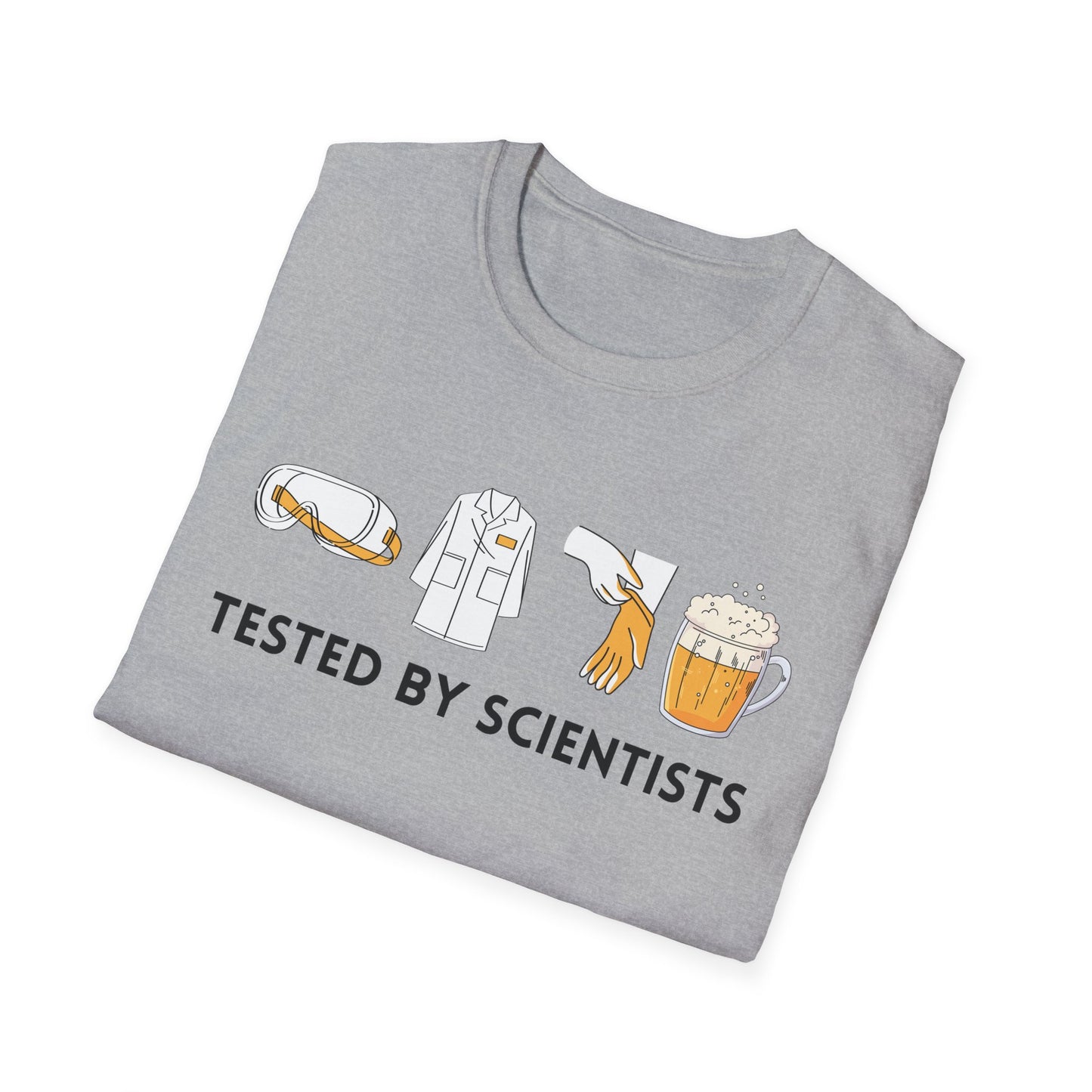 Tested by Scientists T-Shirt – Beer Funny Science Drinking Tee