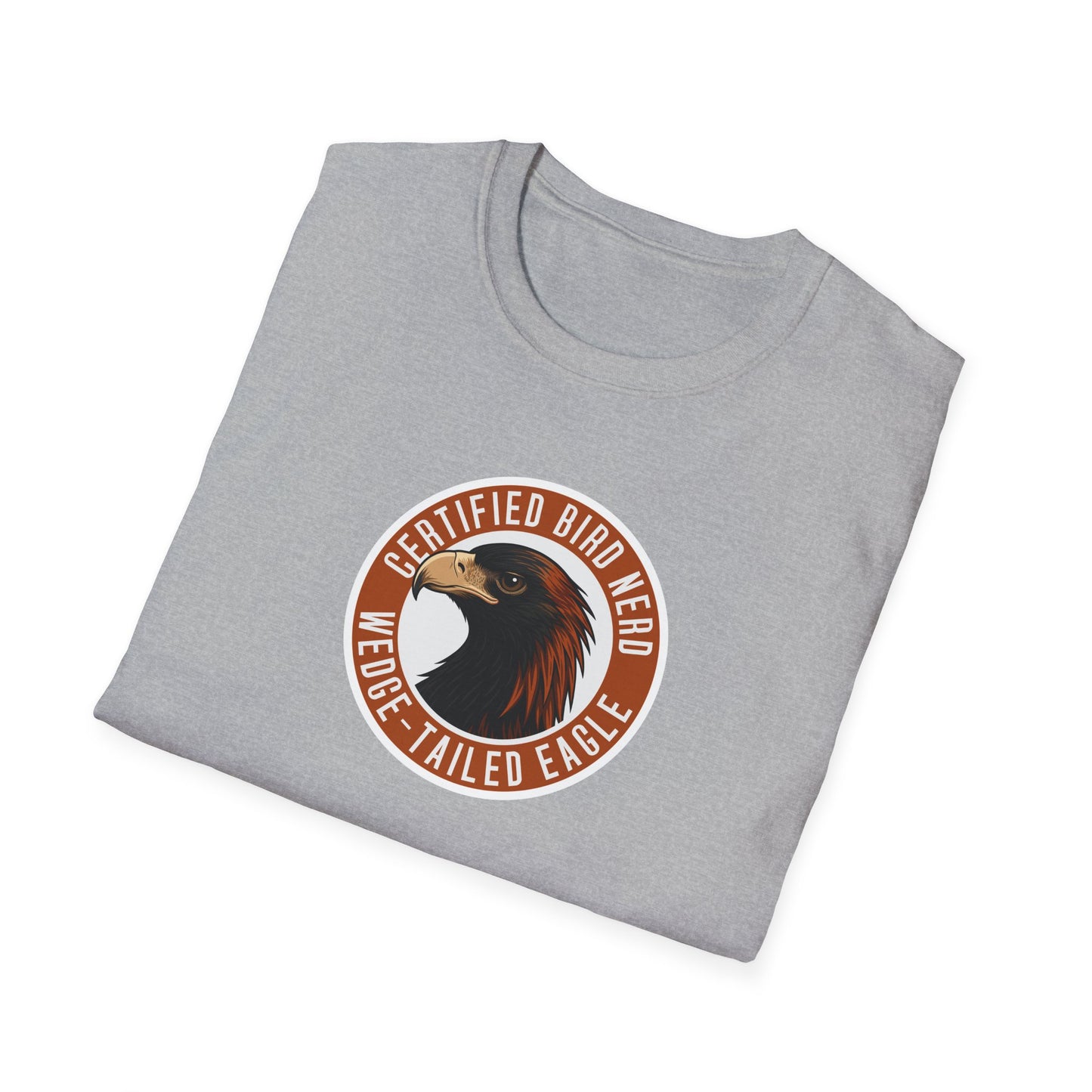 Wedge-Tailed Eagle T-Shirt, Certified Bird Nerd Shirt, Australian Bird Tee, Birdwatching Gift, Wildlife Lover Tee, Raptor Shirt