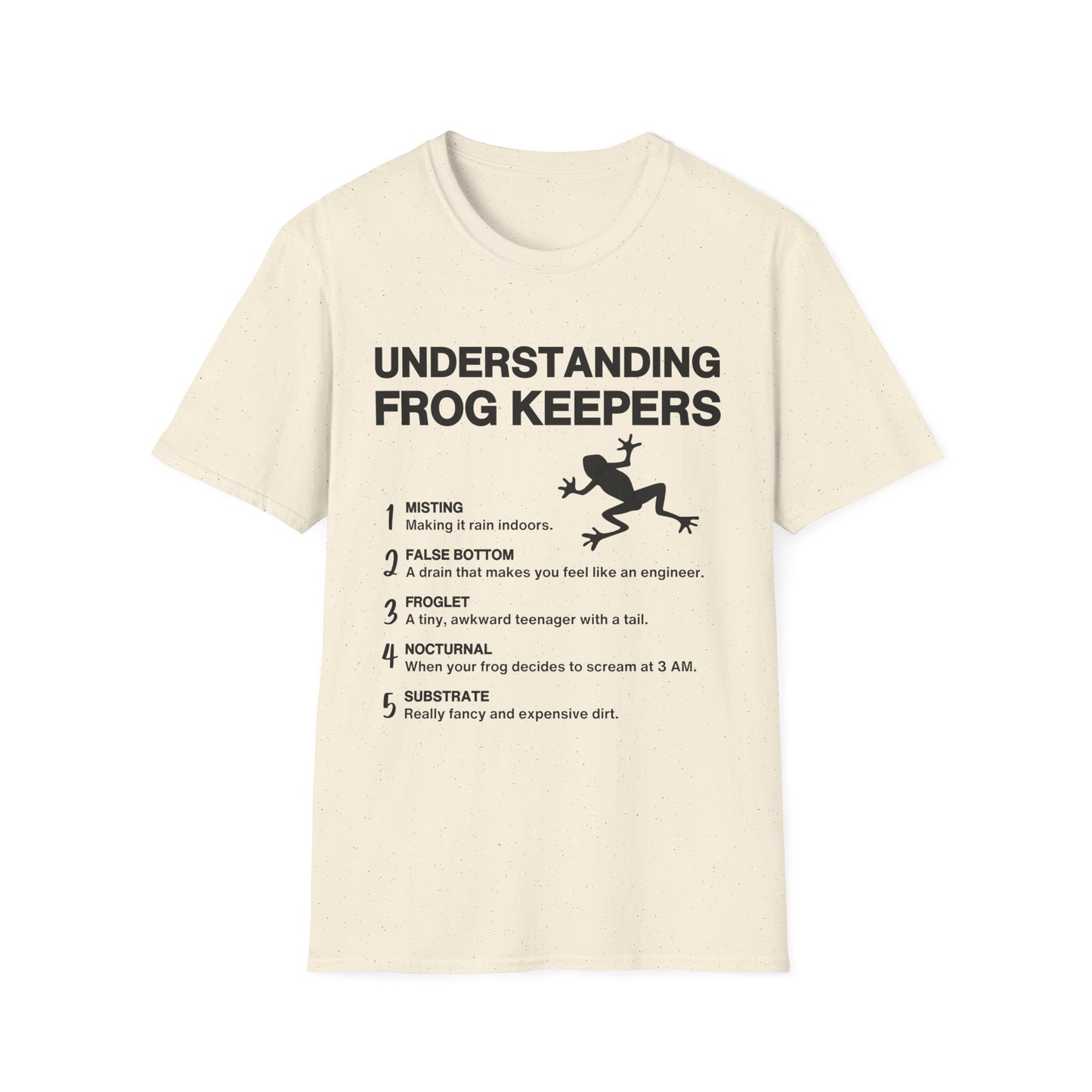 Understanding Frog Keepers T-Shirt – Amphibian Lover Gift Aussie Herp Tee