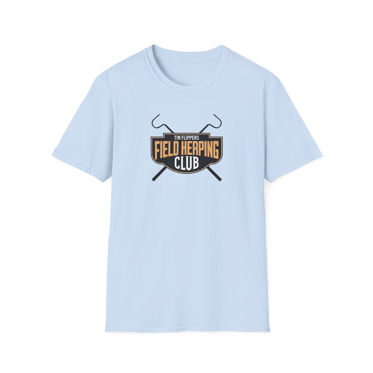 Field Herping Club T-Shirt, Tin Flippers Shirt, Reptile Lover Tee, Snake Hook Graphic Shirt, Herper Gift, Wildlife Club Tee