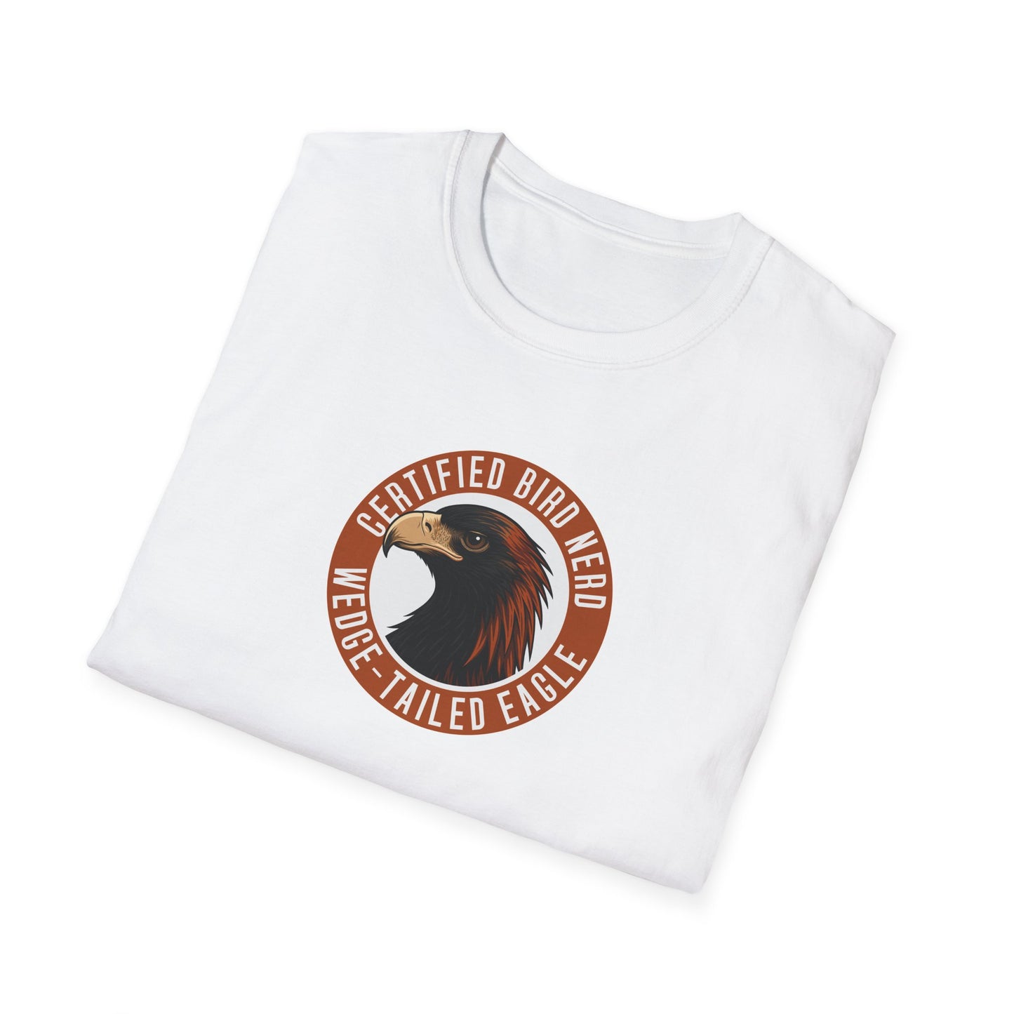 Wedge-Tailed Eagle T-Shirt, Certified Bird Nerd Shirt, Australian Bird Tee, Birdwatching Gift, Wildlife Lover Tee, Raptor Shirt