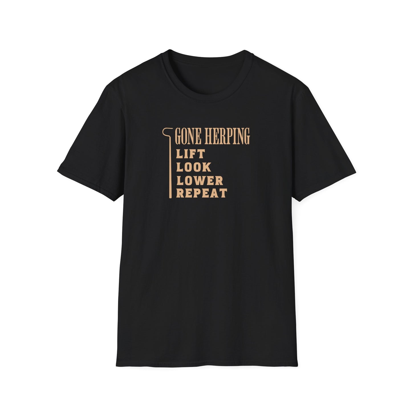 Gone Herping T-Shirt, Lift Look Lower Repeat Shirt, Reptile Lover Tee, Field Herping Gift, Snake Lover Shirt, Wildlife Graphic Tee