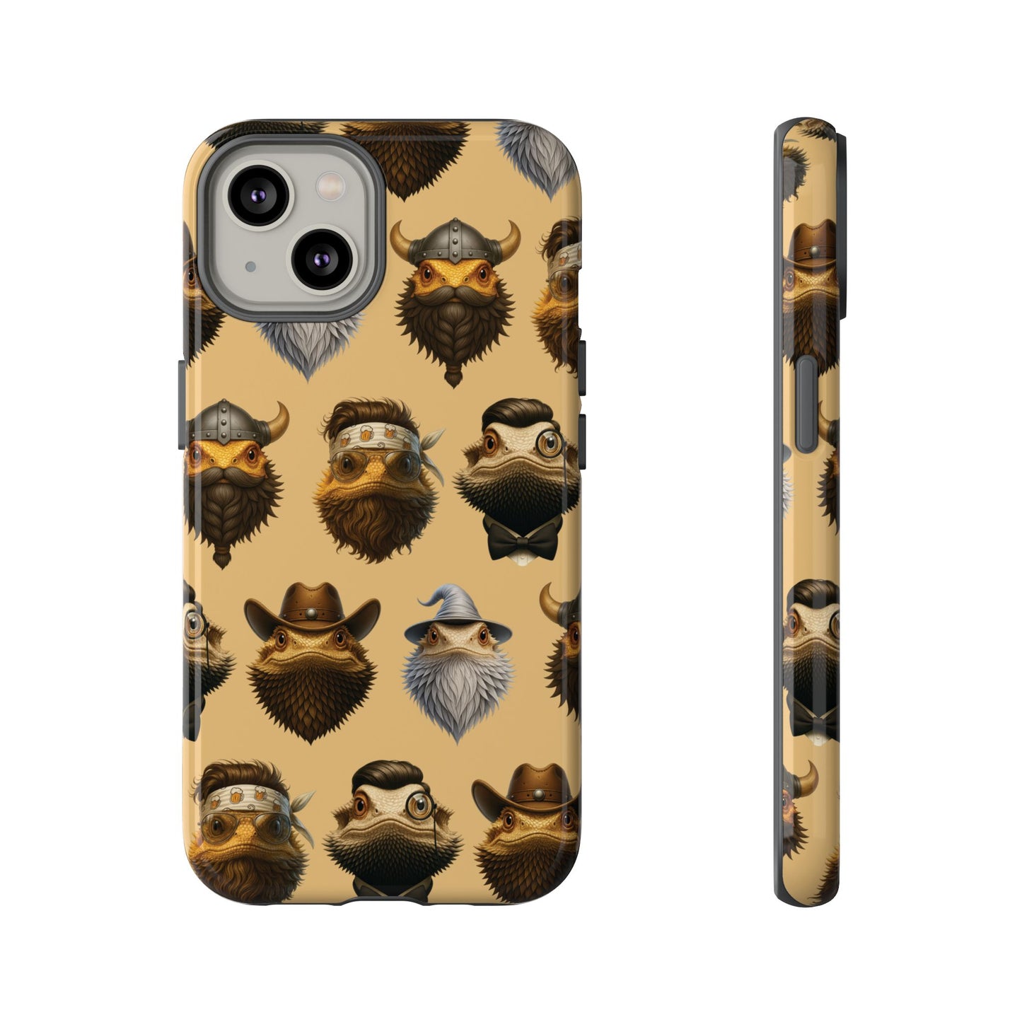 Quirky Bearded Dragon iPhone Case – Great Beards Reptile Lover Gift