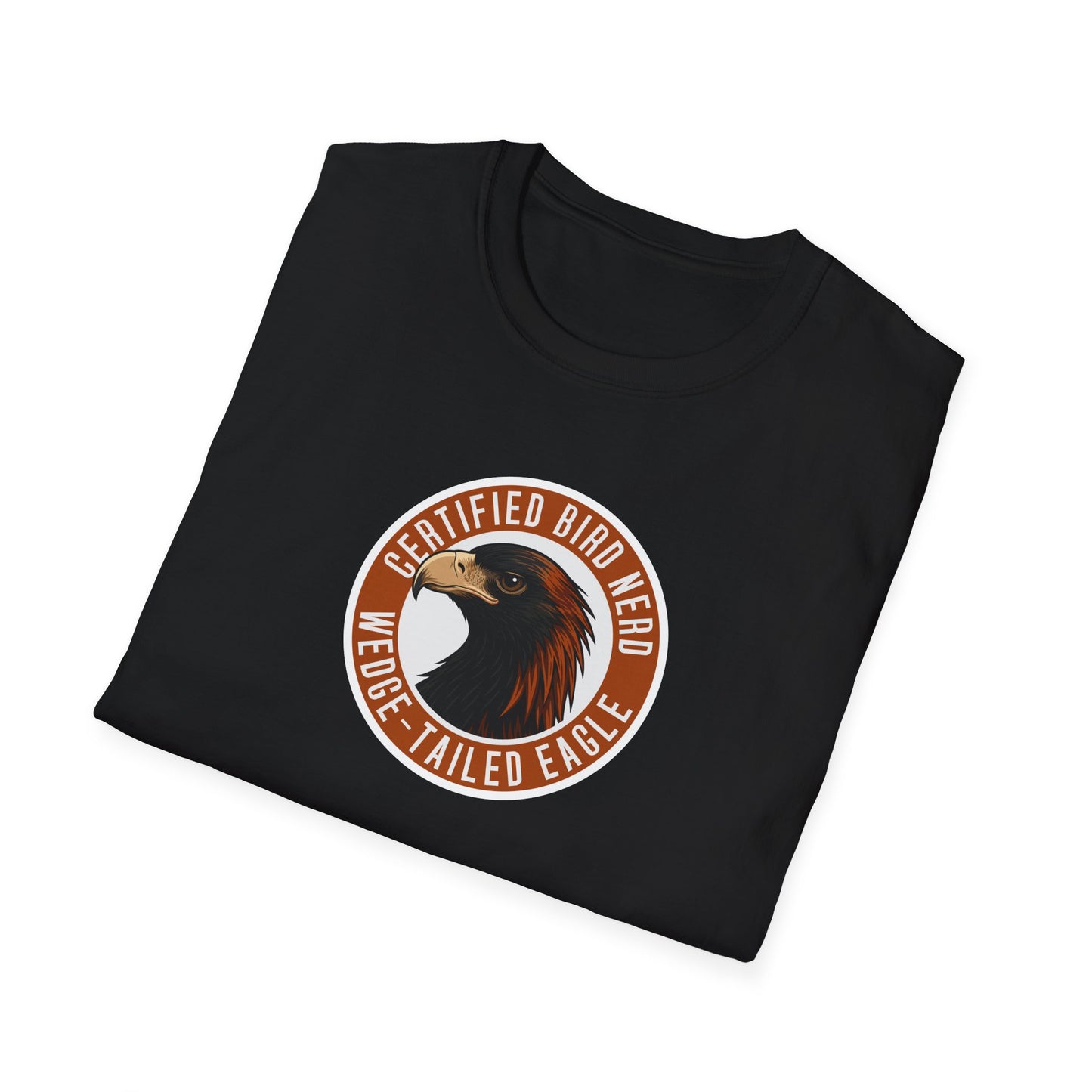 Wedge-Tailed Eagle T-Shirt, Certified Bird Nerd Shirt, Australian Bird Tee, Birdwatching Gift, Wildlife Lover Tee, Raptor Shirt