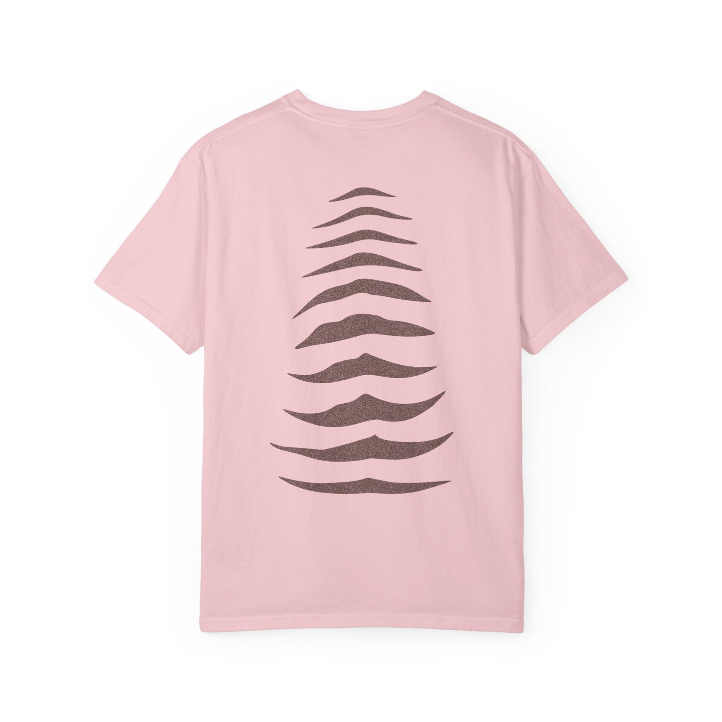 Thylacine Stripe Back Print Shirt, Tasmanian Tiger Inspired Tee, Australian Wildlife Shirt, Minimalist Animal Design, Comfort Colors T-Shirt