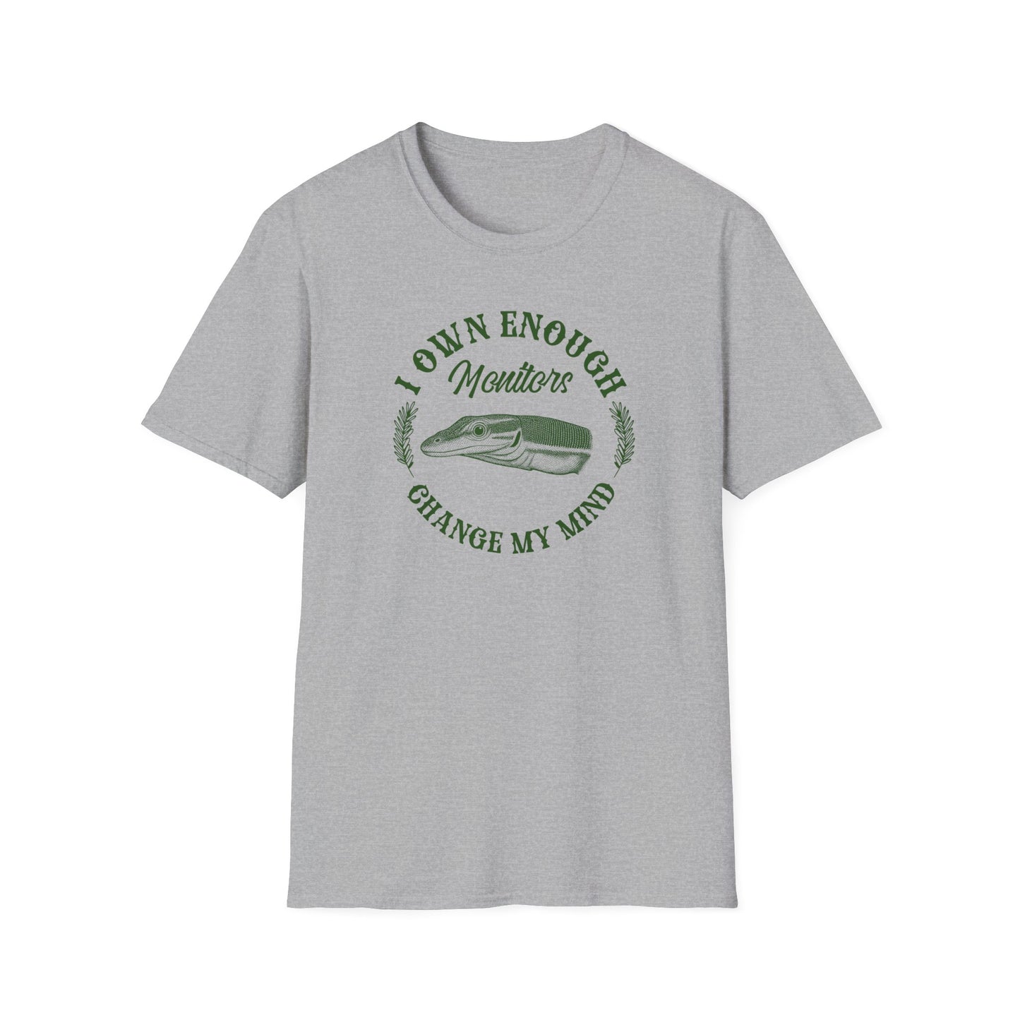 Monitor Lizard T-Shirt I Own Enough Monitors Shirt, Funny Reptile Keeper Tee, Goanna Lover Gift, Herpetology Shirt