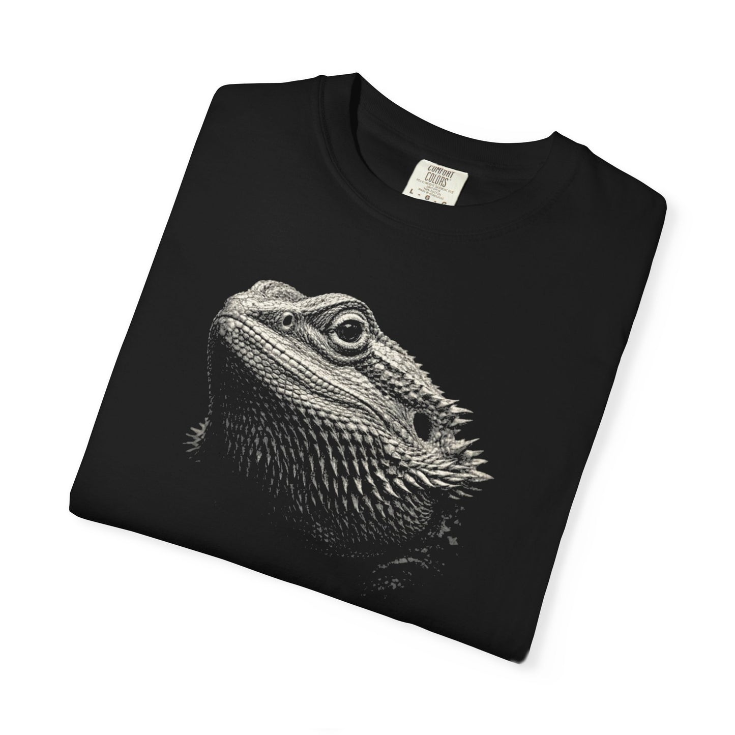 Bearded Dragon Shirt, Comfort Colors Bearded Dragon Tee, Reptile Lover T Shirt, Lizard Graphic Tee, Bearded Dragon Gift, Herpetology Shirt