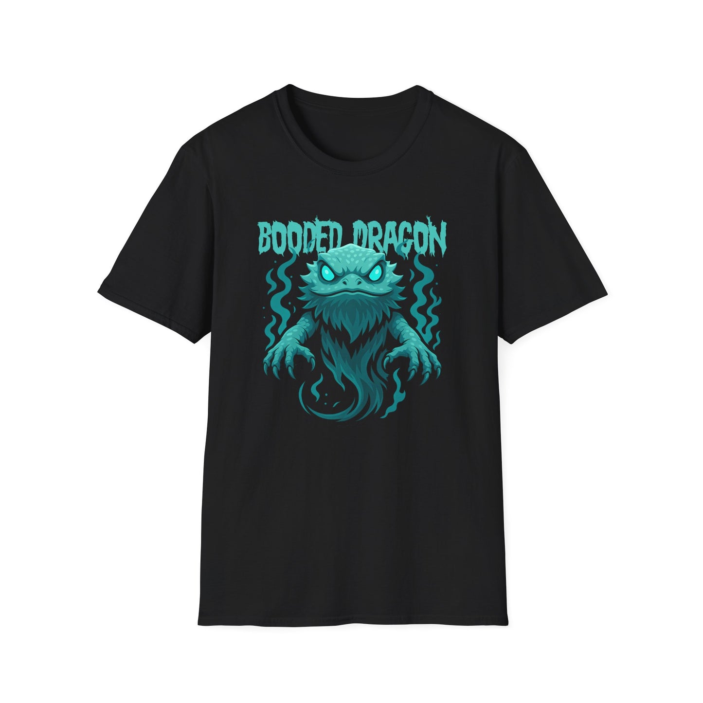 Booded Dragon T-Shirt, Ghost Bearded Dragon Shirt, Spooky Reptile Tee, Halloween Beardie Owner Gift, Lizard Lover Shirt