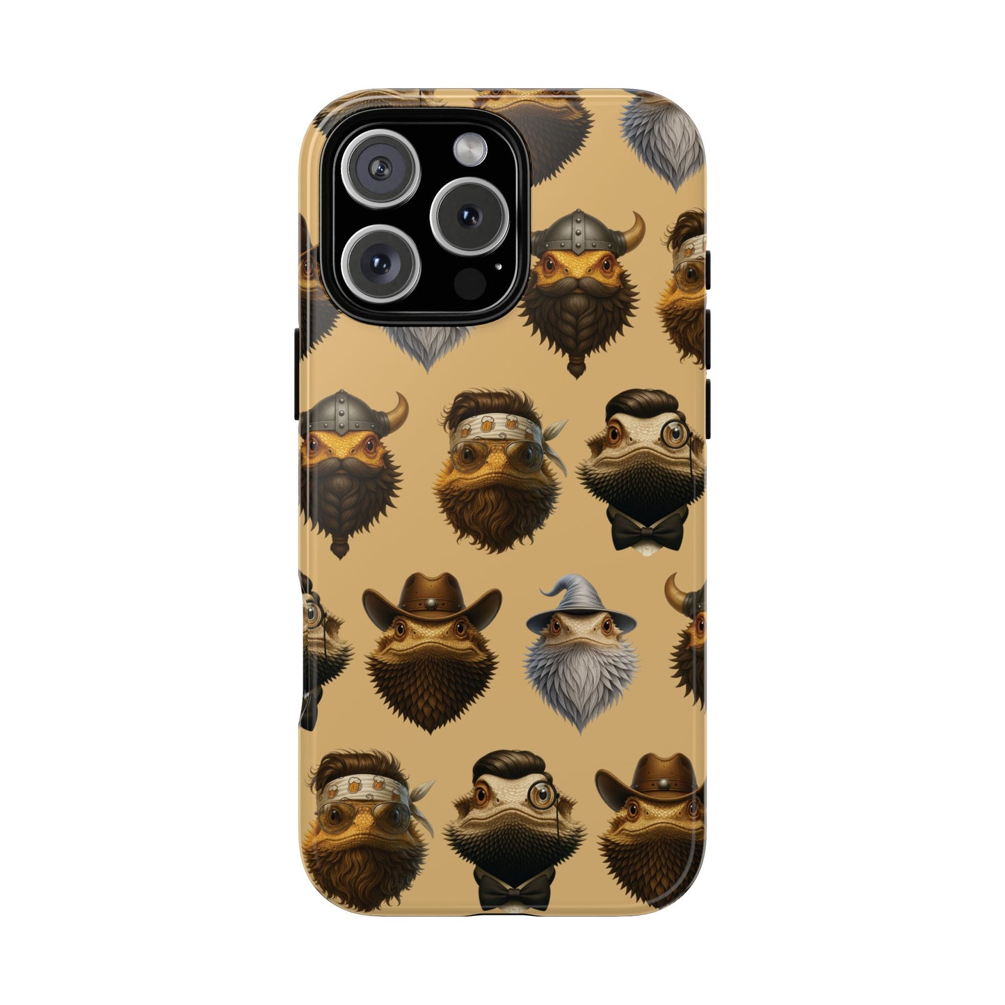 Quirky Bearded Dragon iPhone Case – Great Beards Reptile Lover Gift